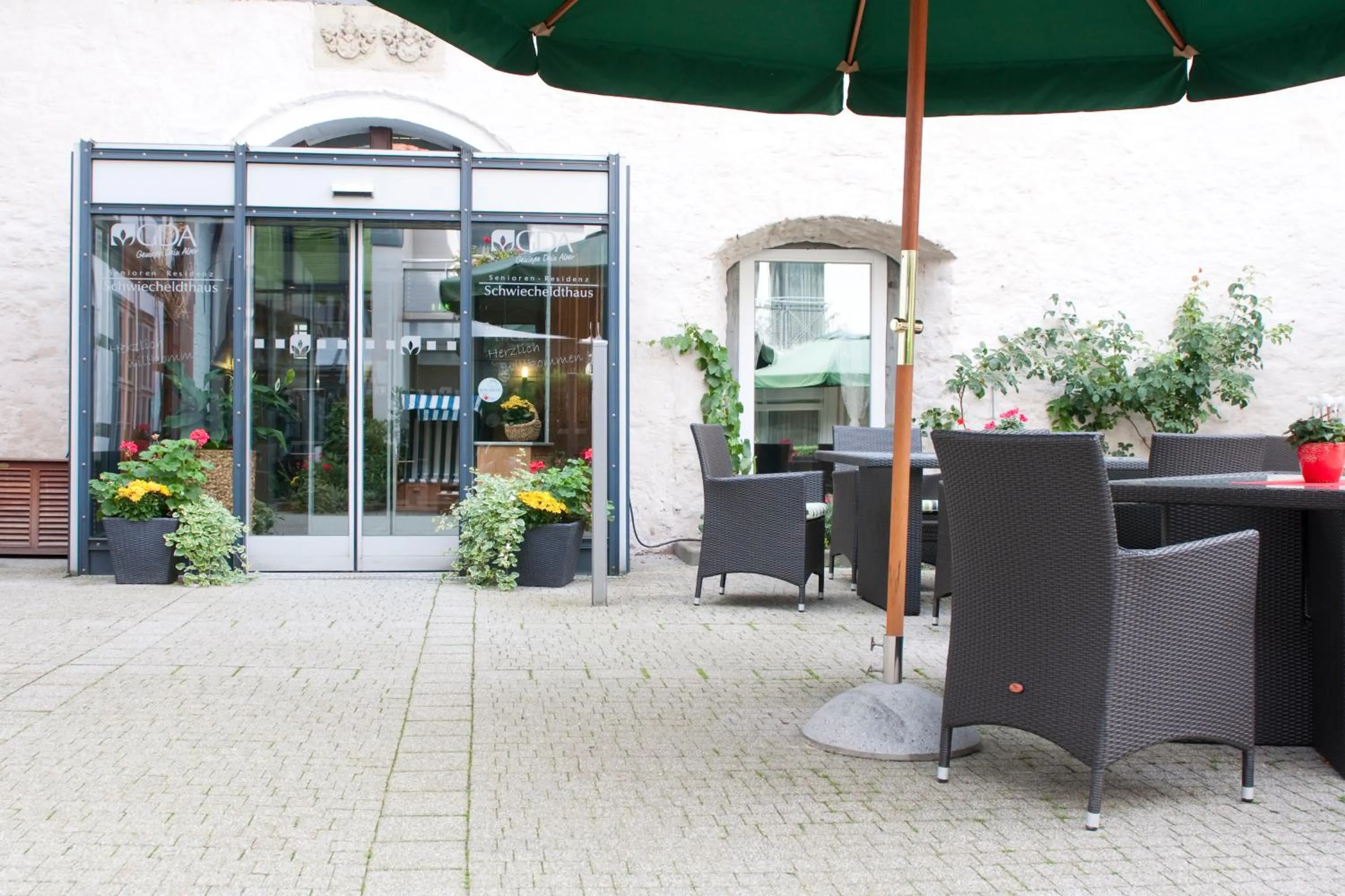 Facade/entrance in GDA Hotel Schwiecheldthaus