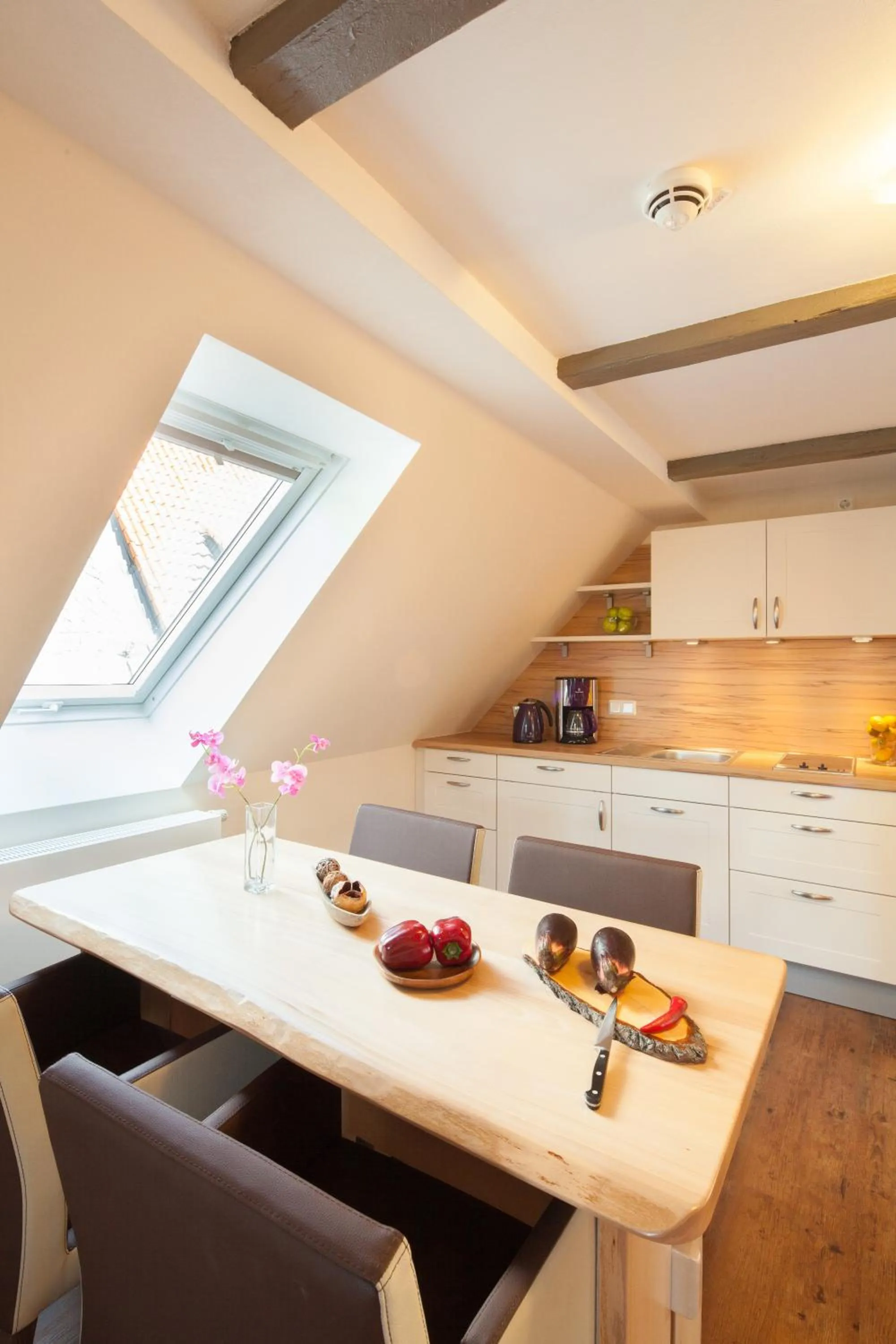 Kitchen or kitchenette in GDA Hotel Schwiecheldthaus