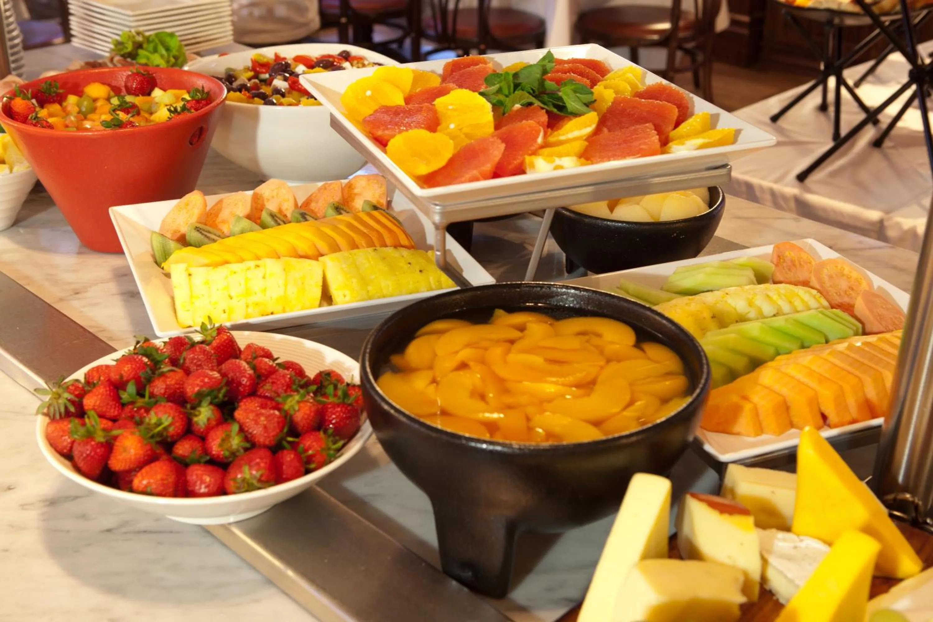 Food and drinks in DAVINCI Hotel on Nelson Mandela Square