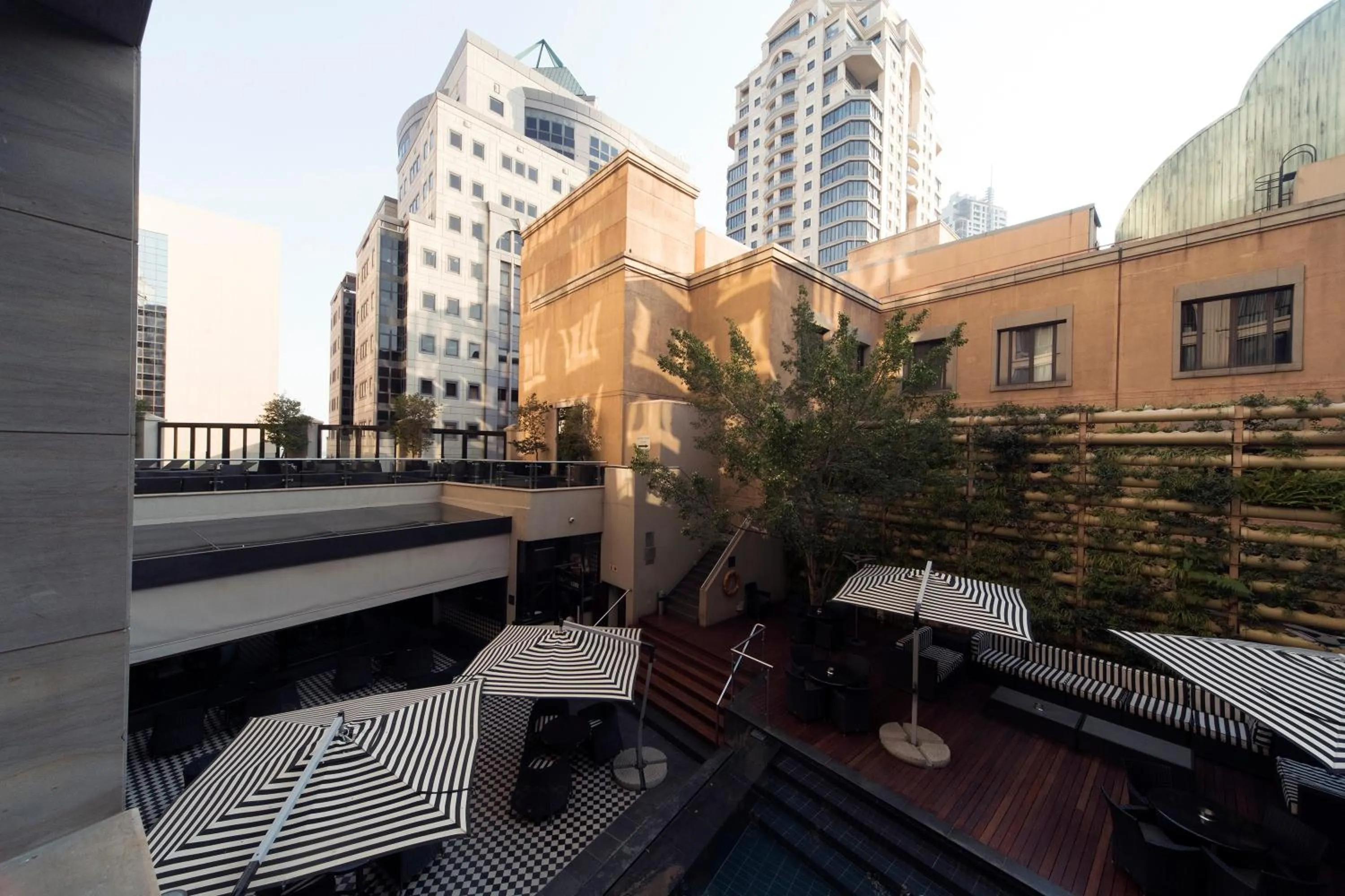 View (from property/room) in DAVINCI Hotel on Nelson Mandela Square