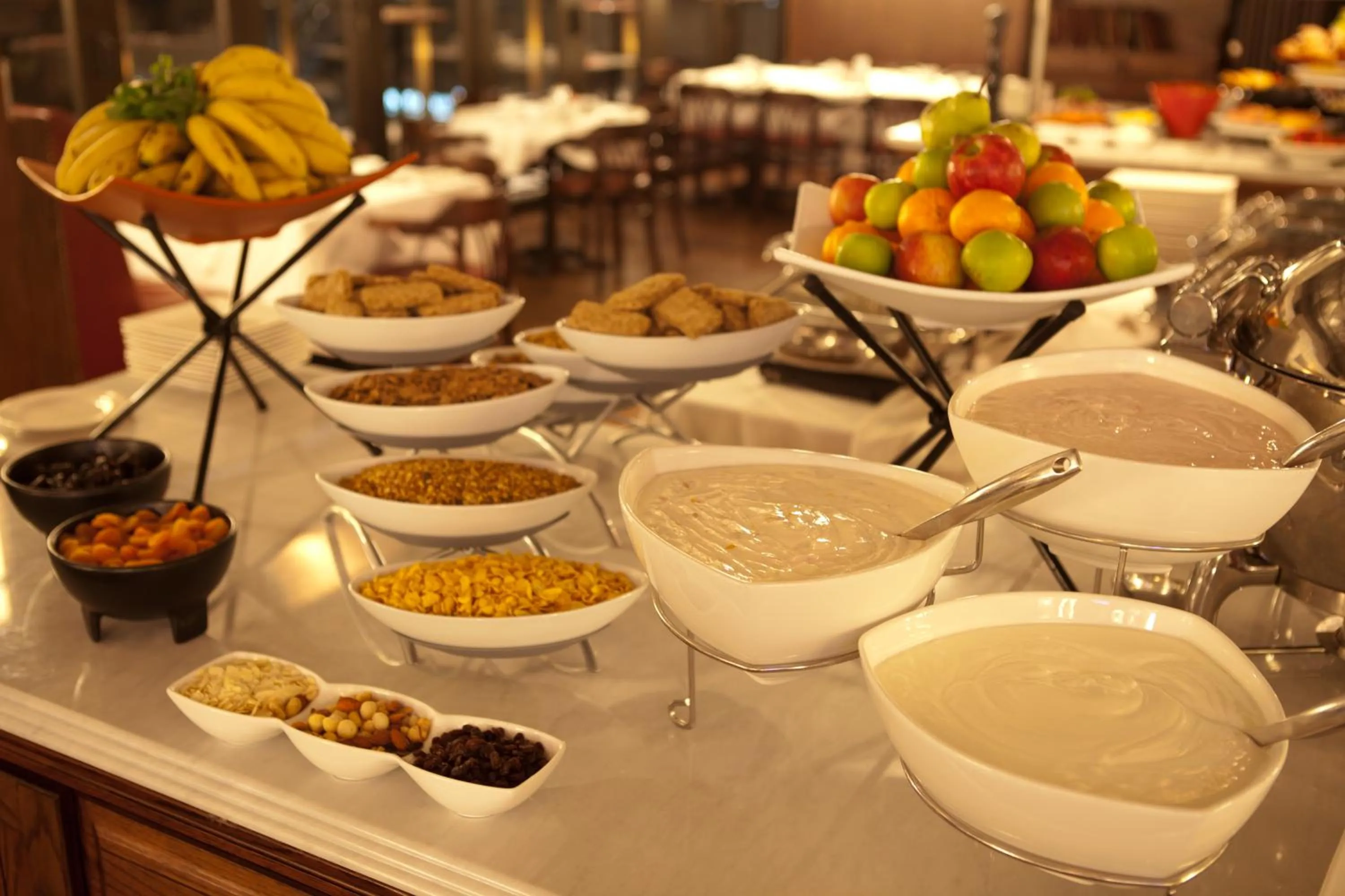 Food close-up in DAVINCI Hotel on Nelson Mandela Square