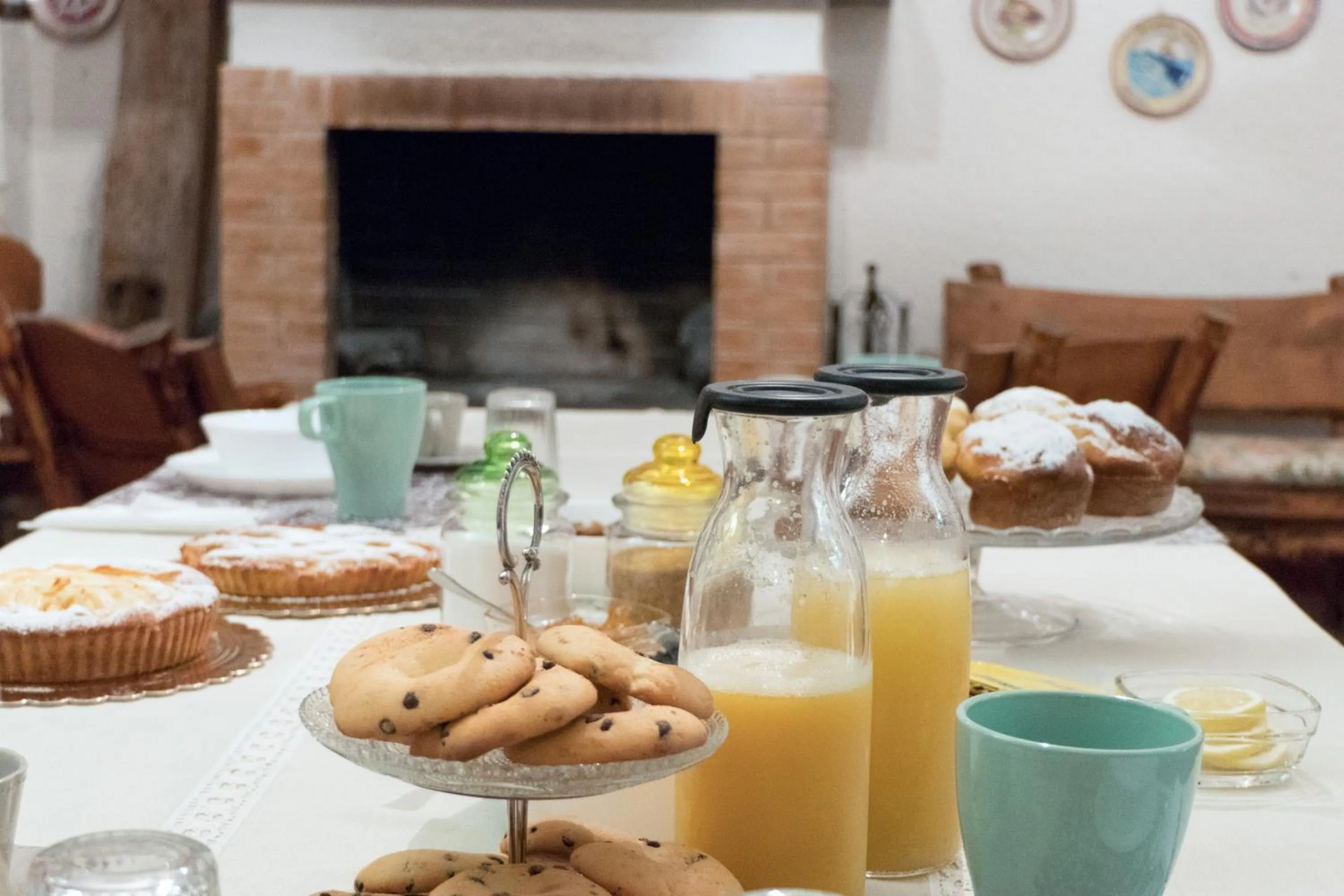 Breakfast in Yucca Camere & Suite