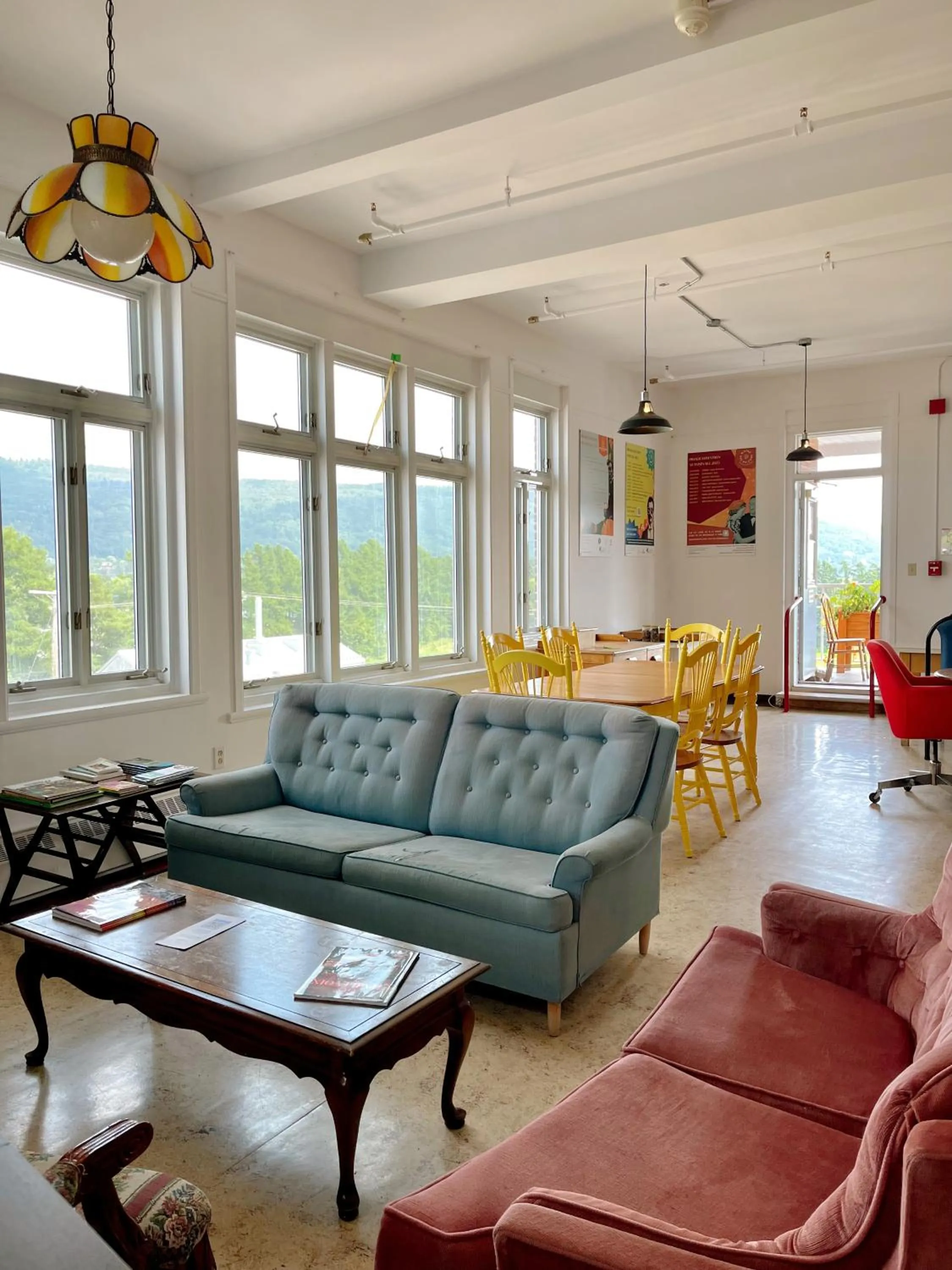 Living room in Auberge de Jeunesse des Balcons
