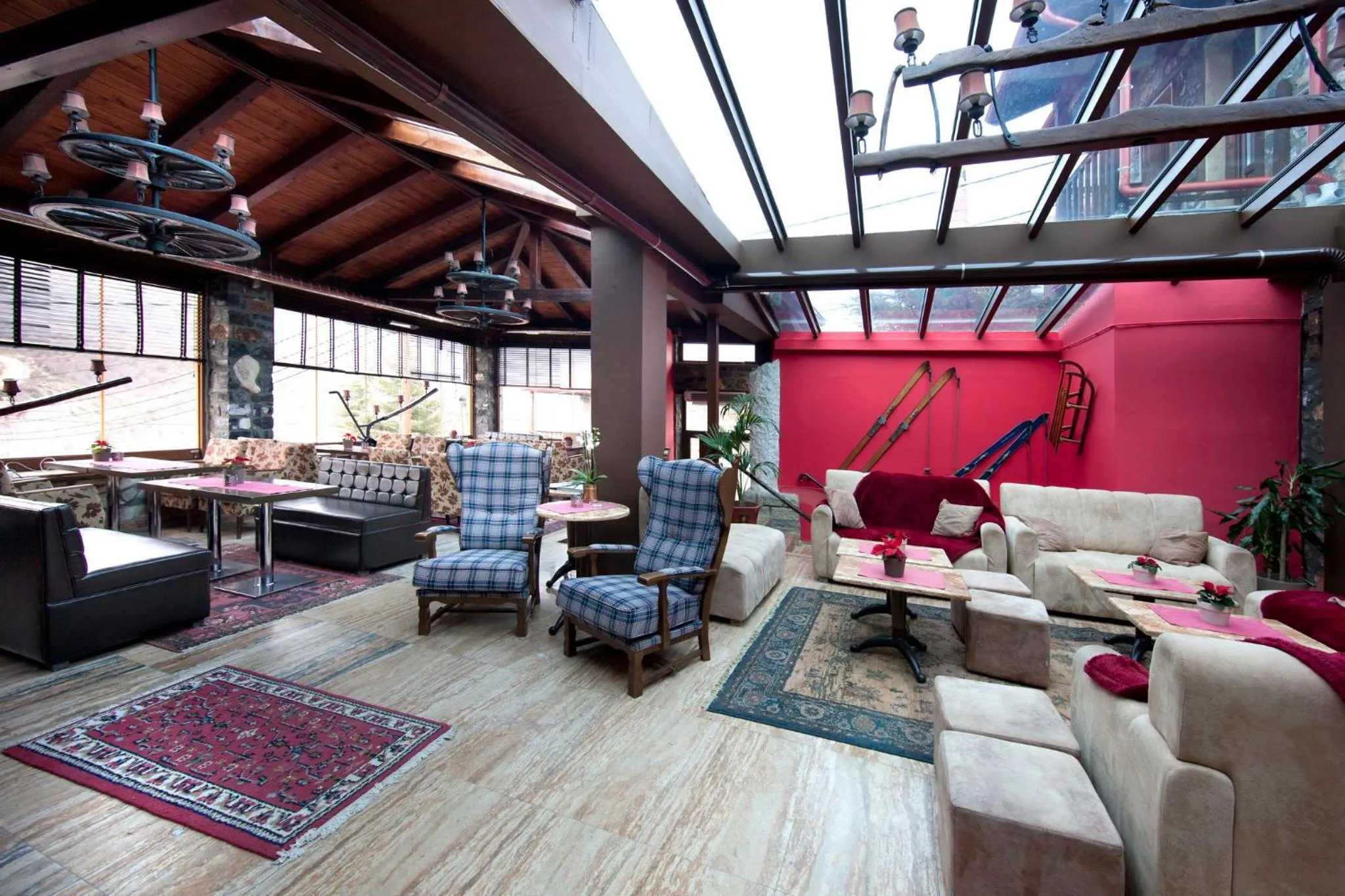 Lobby or reception in Chalet Lithos