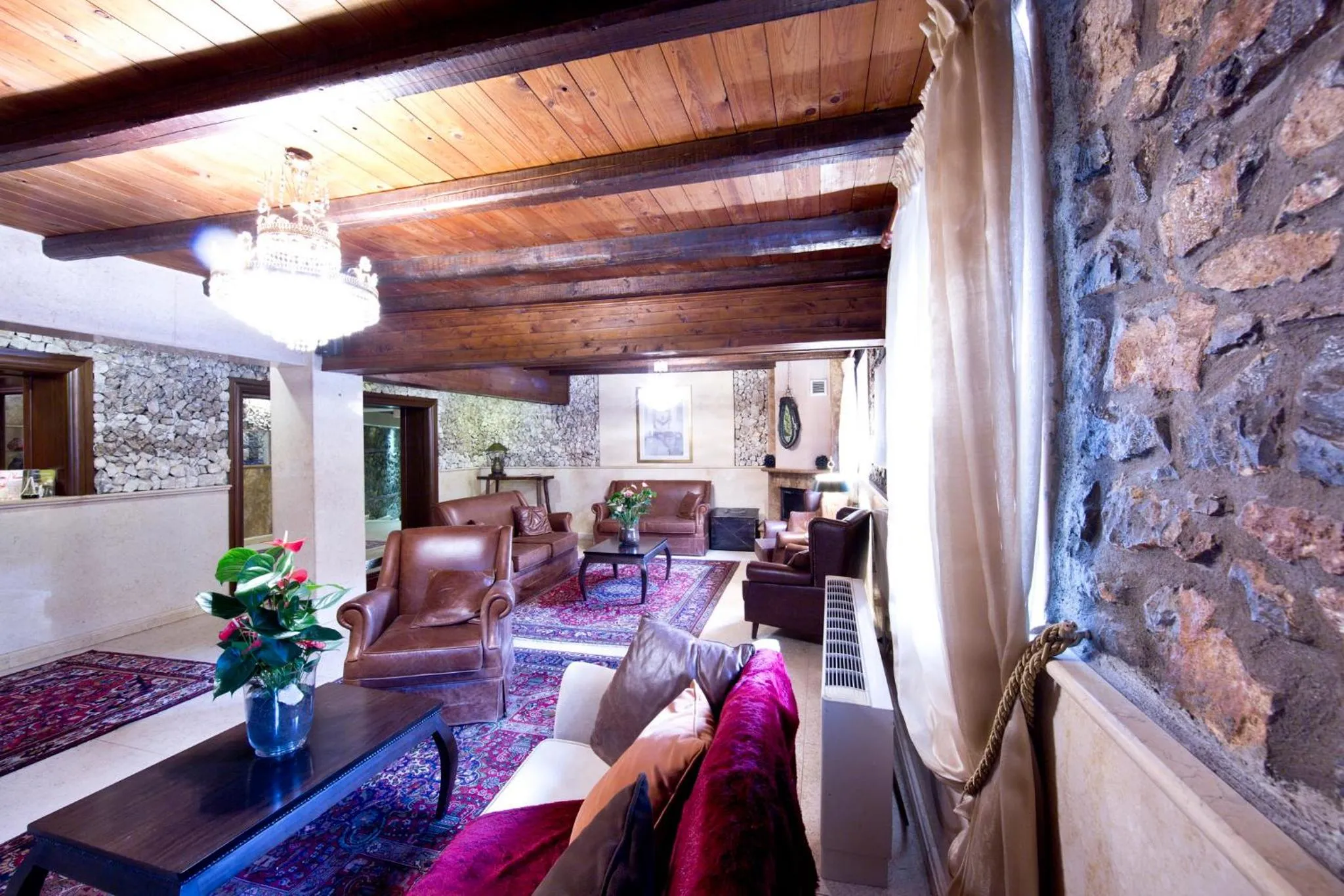 Lobby or reception in Chalet Lithos