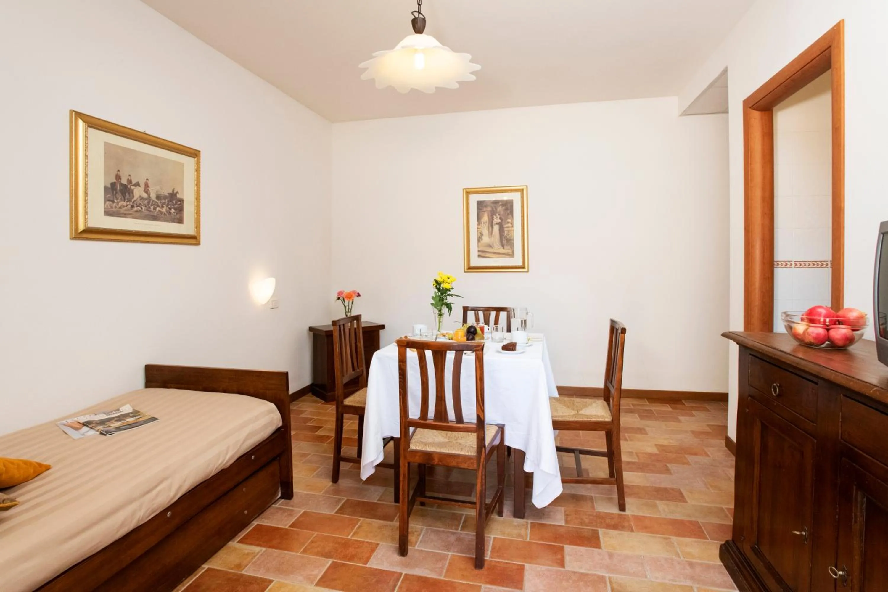 Seating area in Borgo San Antonio & Borgo San Giuseppe by La Principina