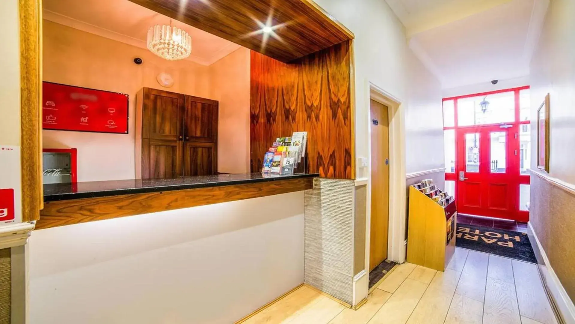 Lobby or reception in The Park Hotel Lobby or reception in The Park Hotel