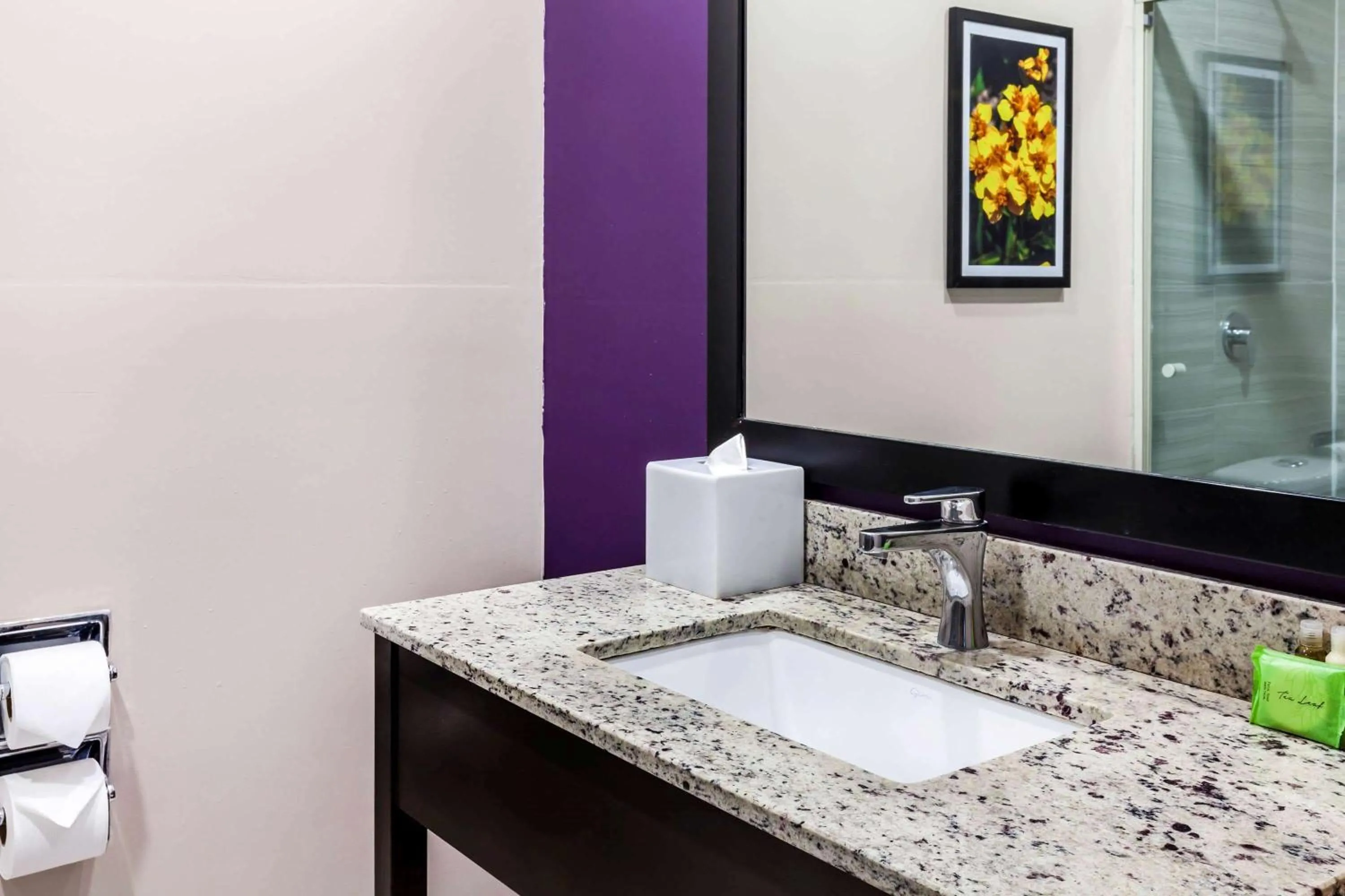 Bathroom in CHN Hotel Monterrey Aeropuerto, Trademark by Wyndham