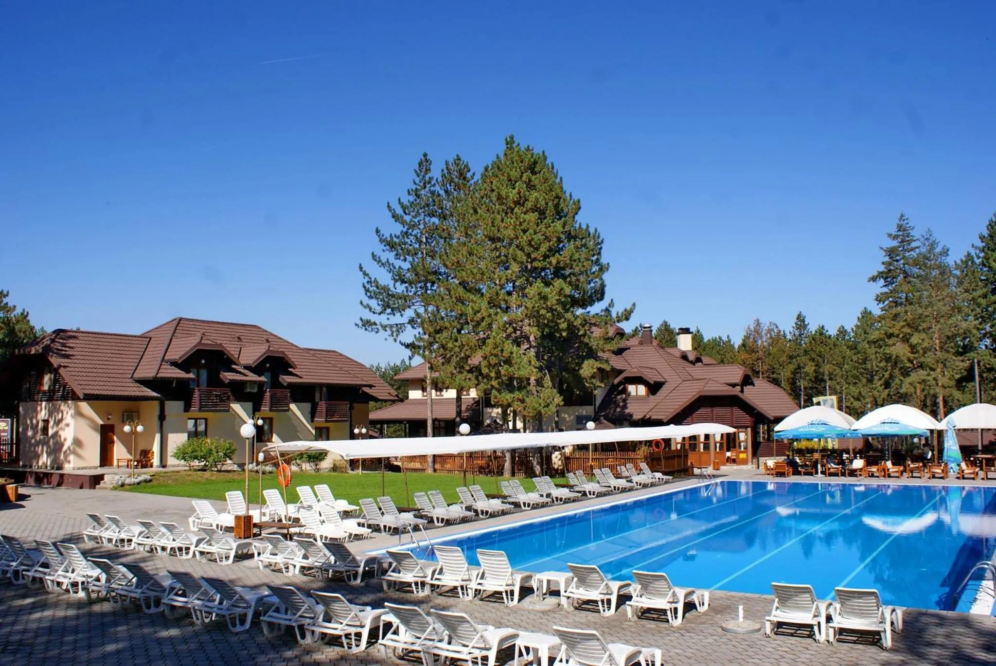 Swimming pool in Hotel Zlatiborska Noc