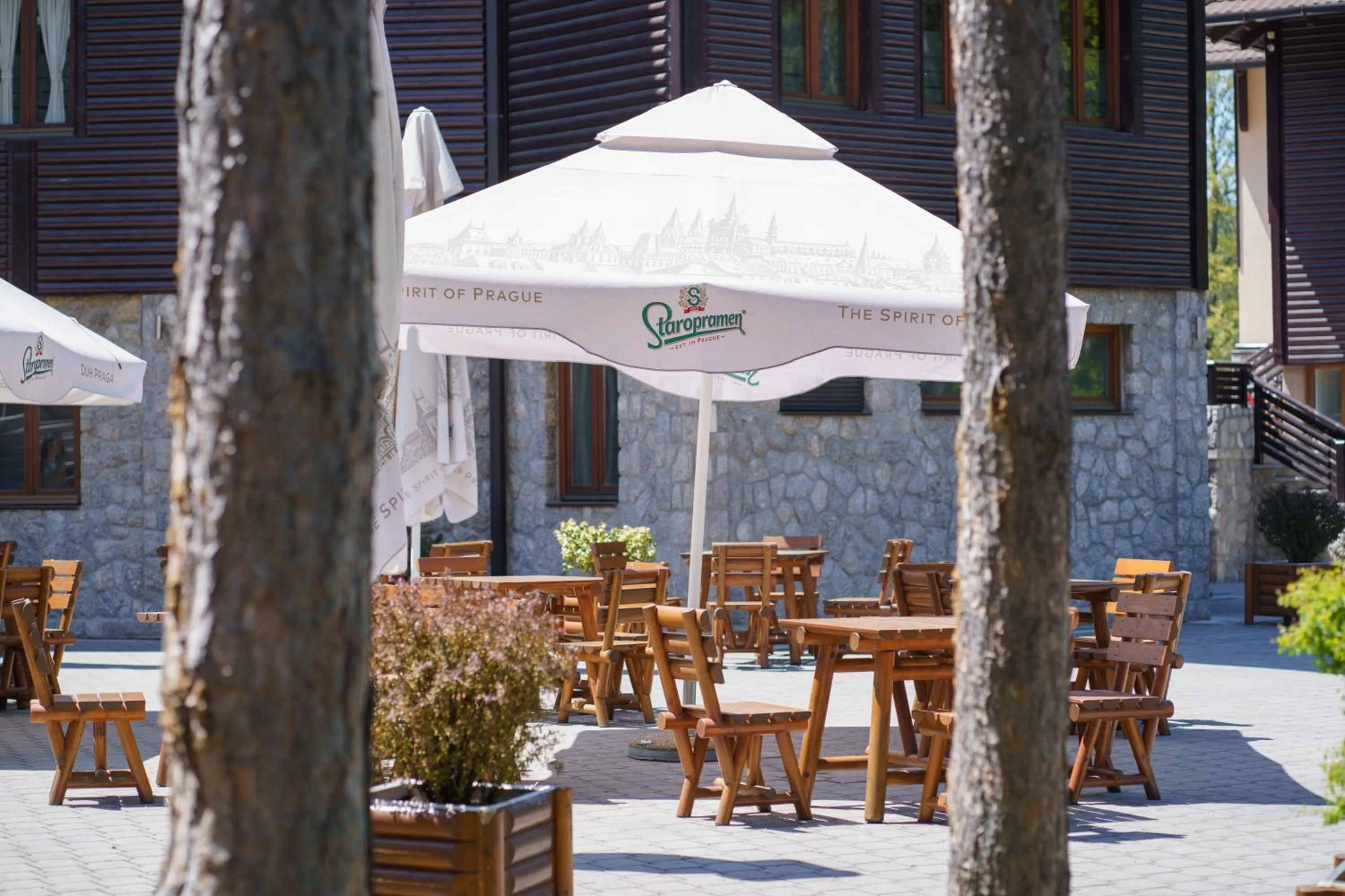 Patio in Hotel Zlatiborska Noc