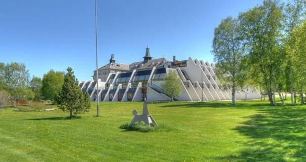 Facade/entrance in Oppdal Turisthotell