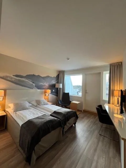 Bed in Oppdal Turisthotell