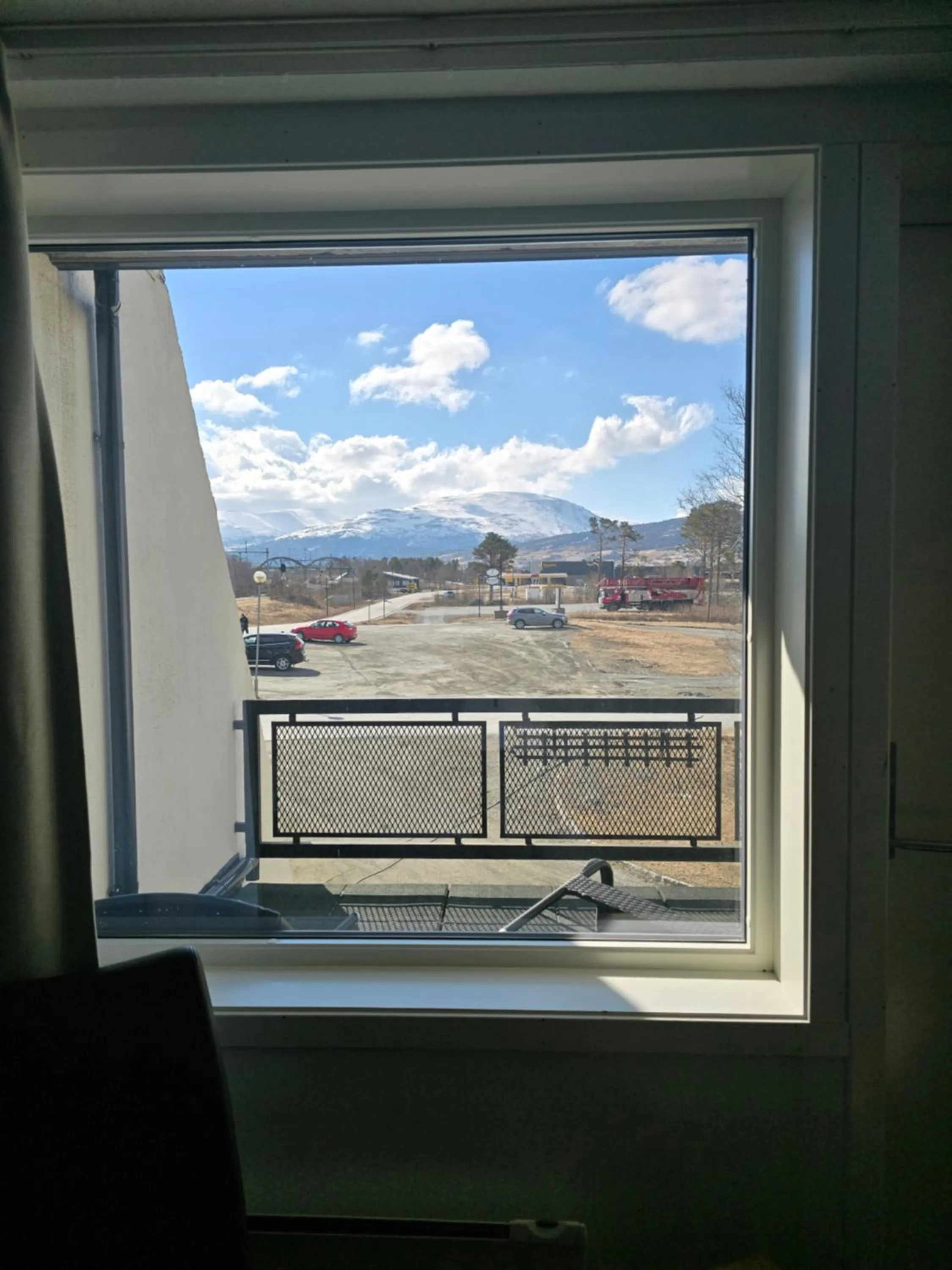 Mountain view in Oppdal Turisthotell