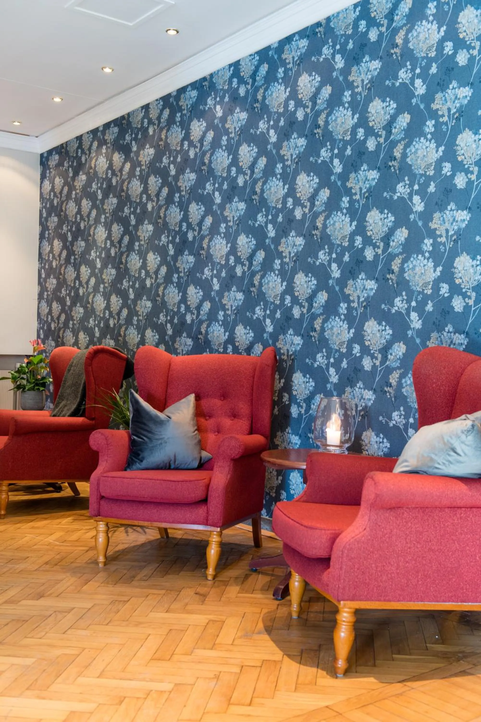 Lobby or reception in Oppdal Turisthotell