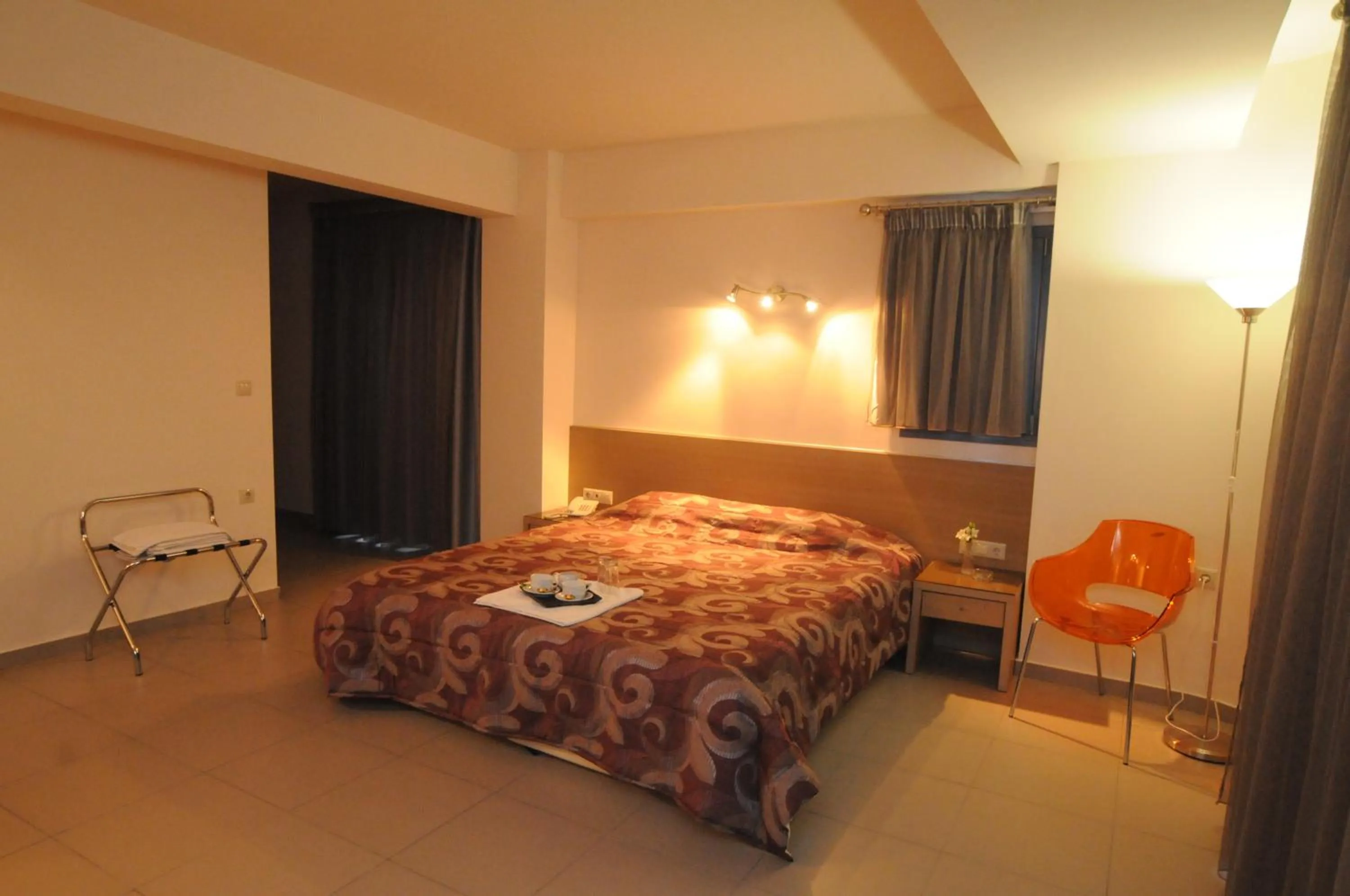 Bed in Kyridis Hotel