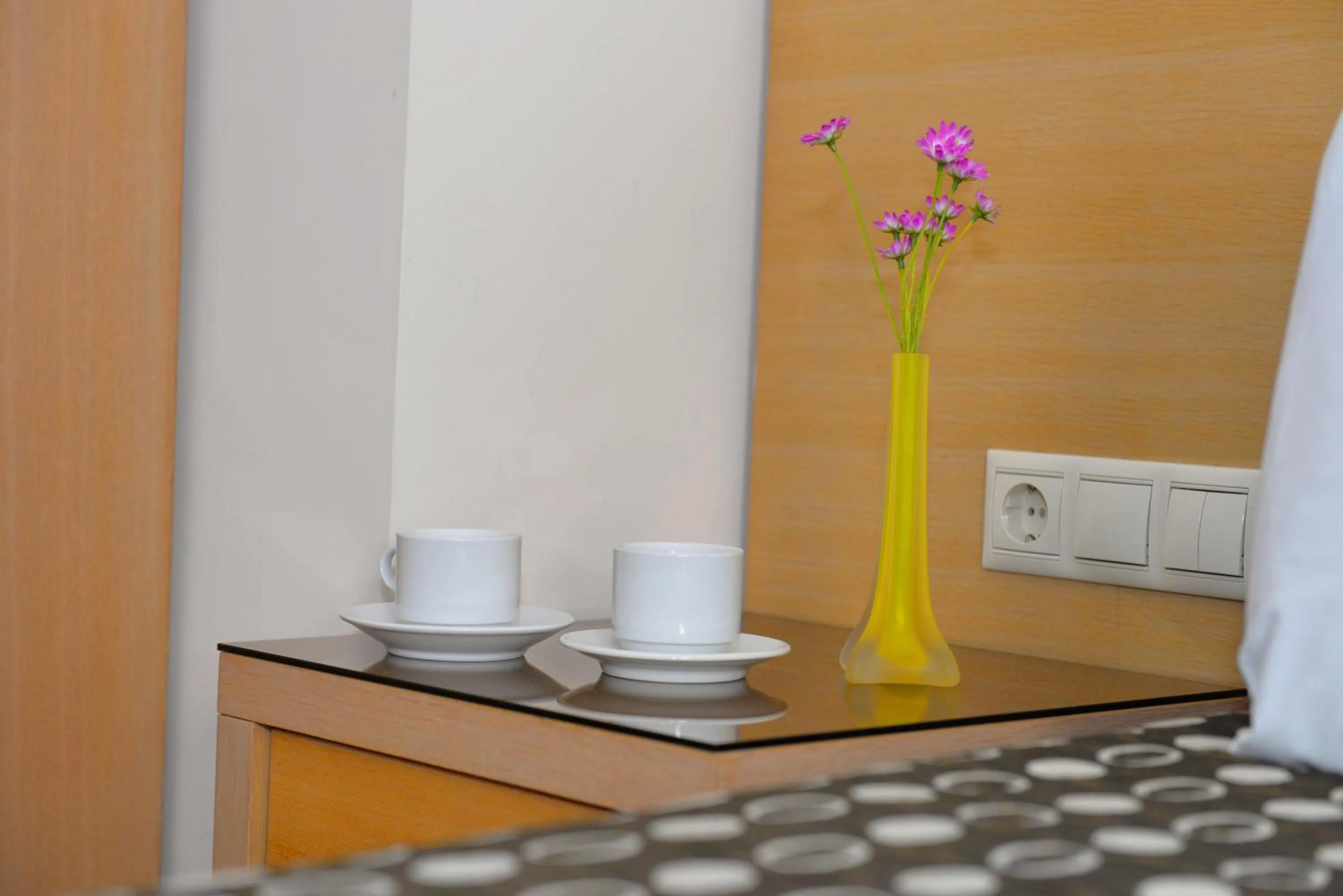 Non alcoholic drinks, Bed in Kyridis Hotel