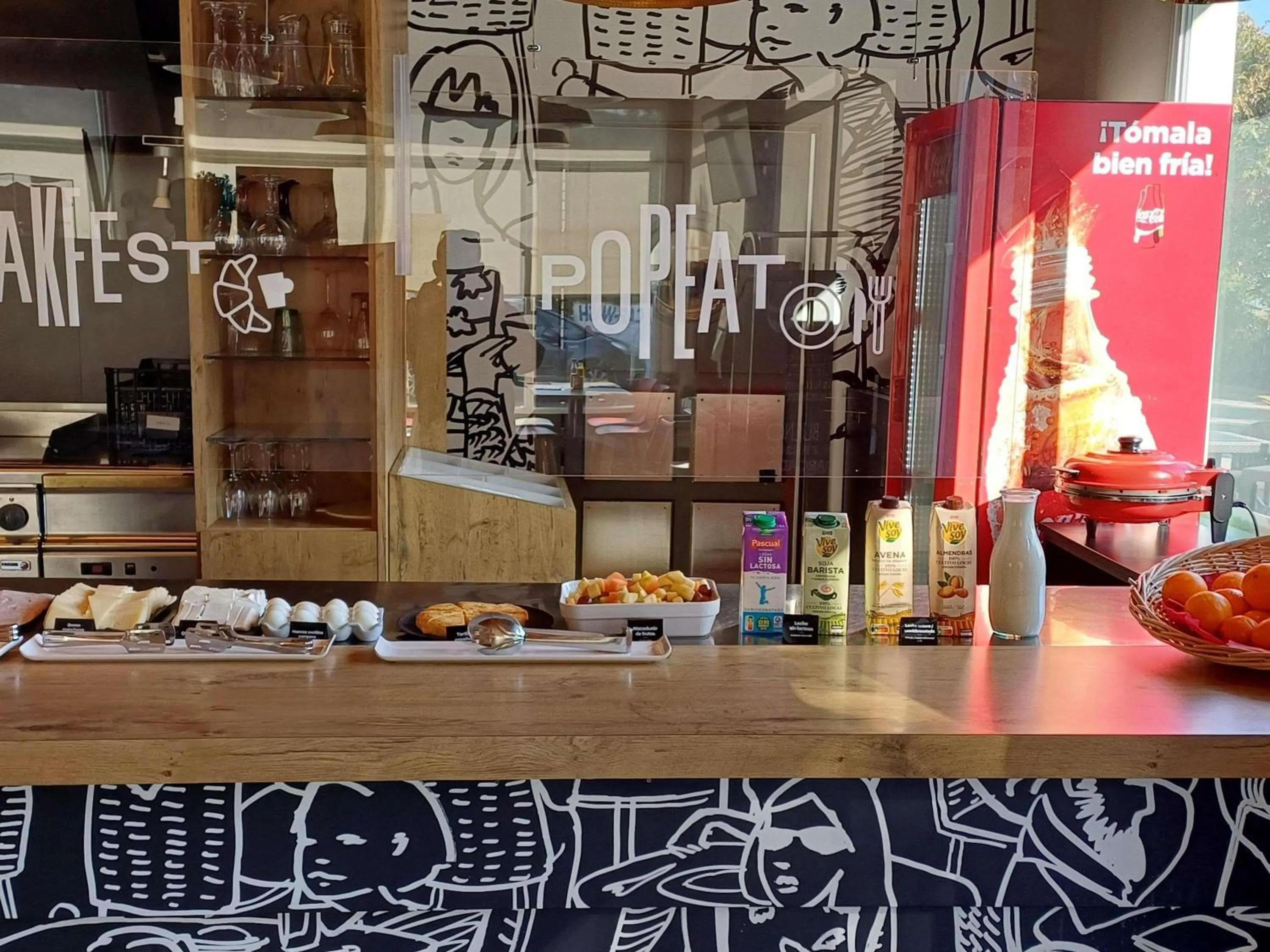 Breakfast in Ibis Hotel Alicante