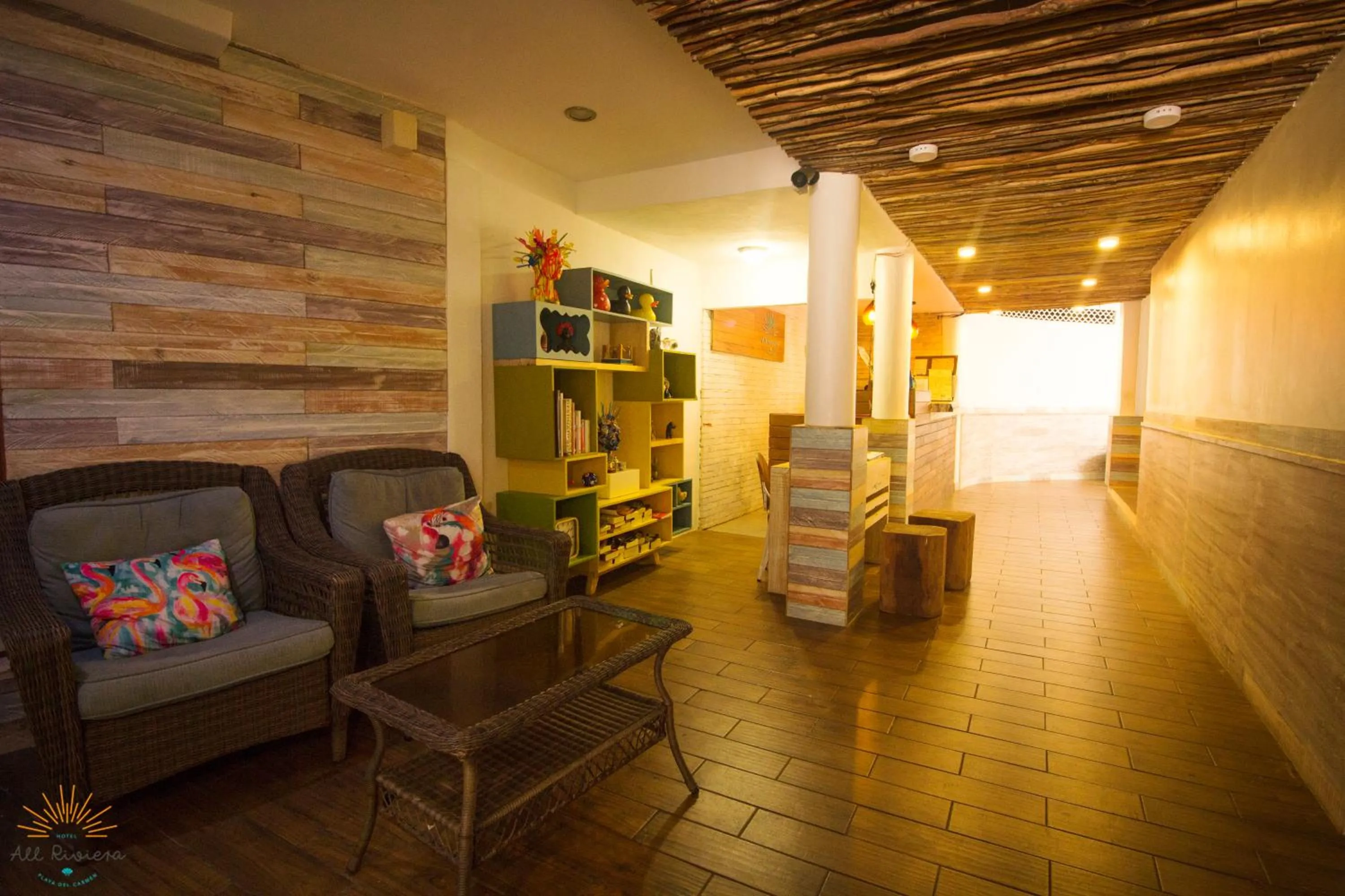 Lobby or reception in Hotel All Riviera