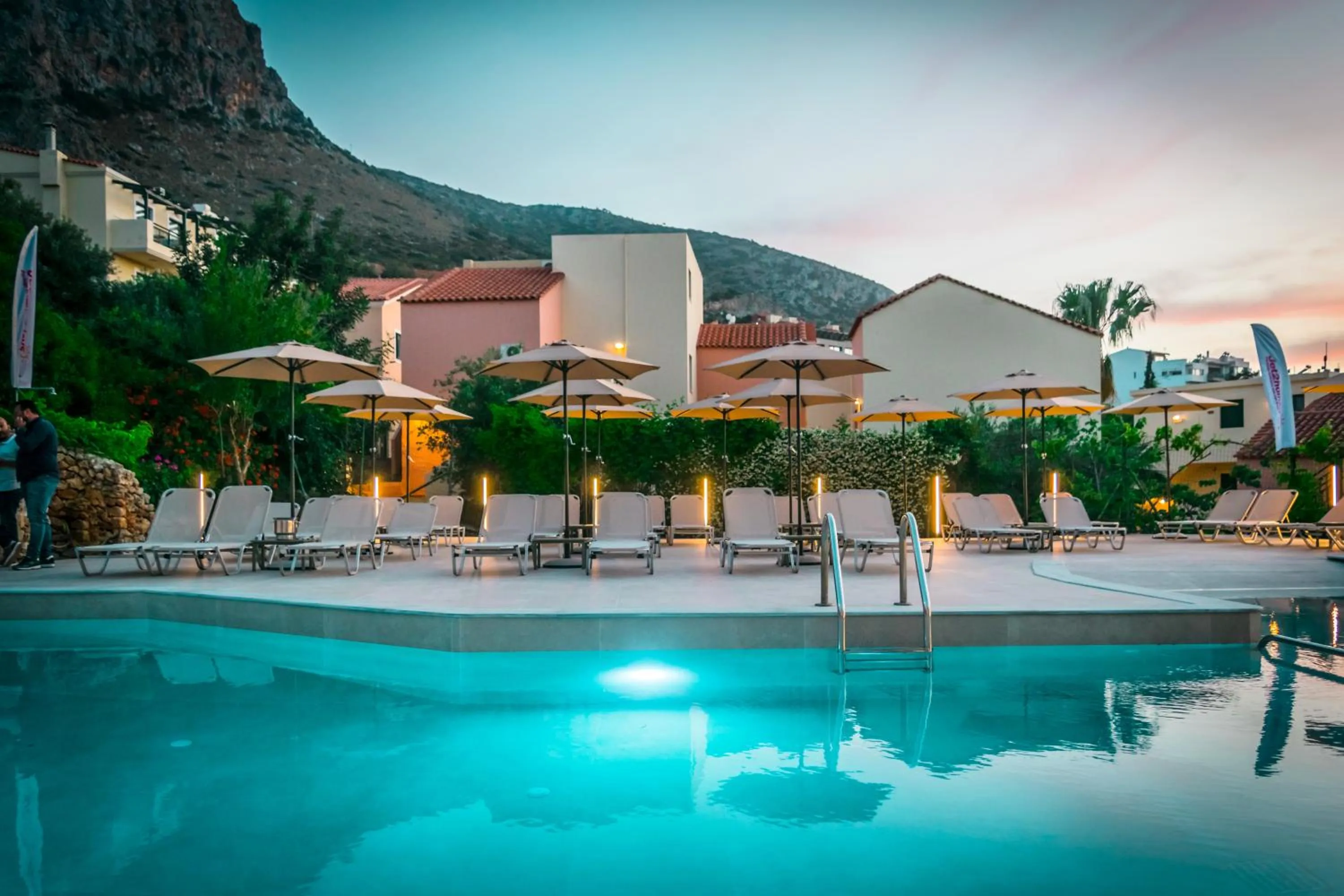 Swimming pool in Dream Village