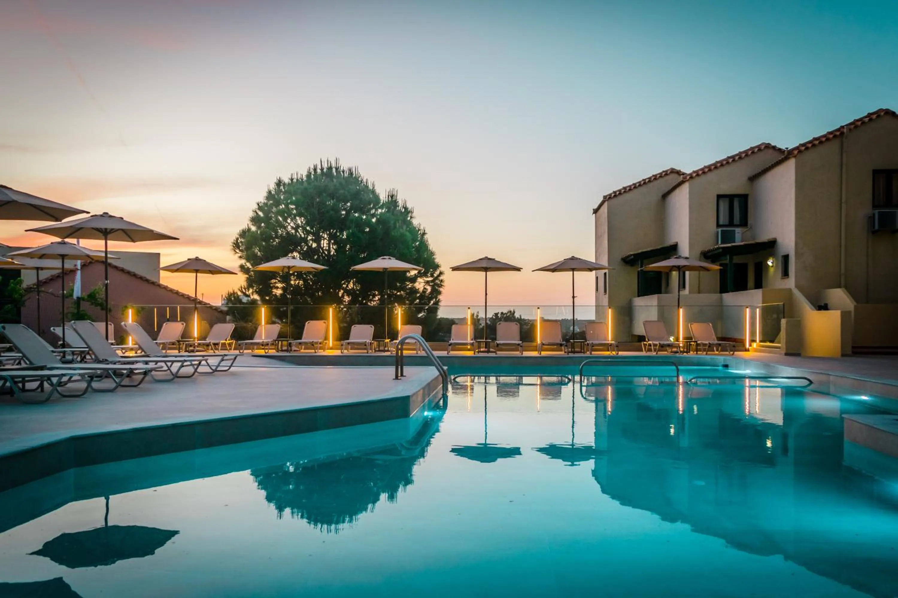 Swimming pool in Dream Village