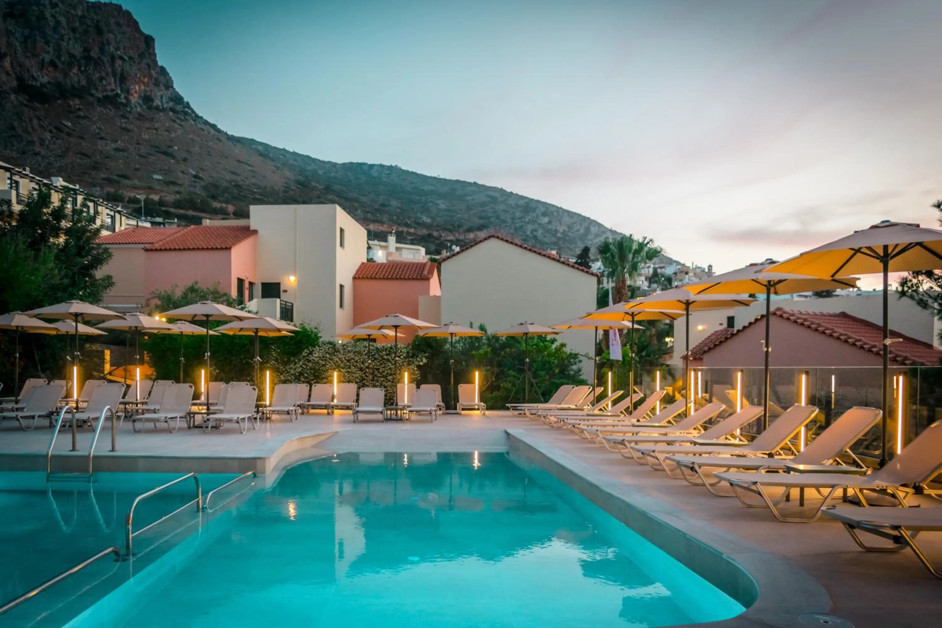 Swimming pool in Dream Village