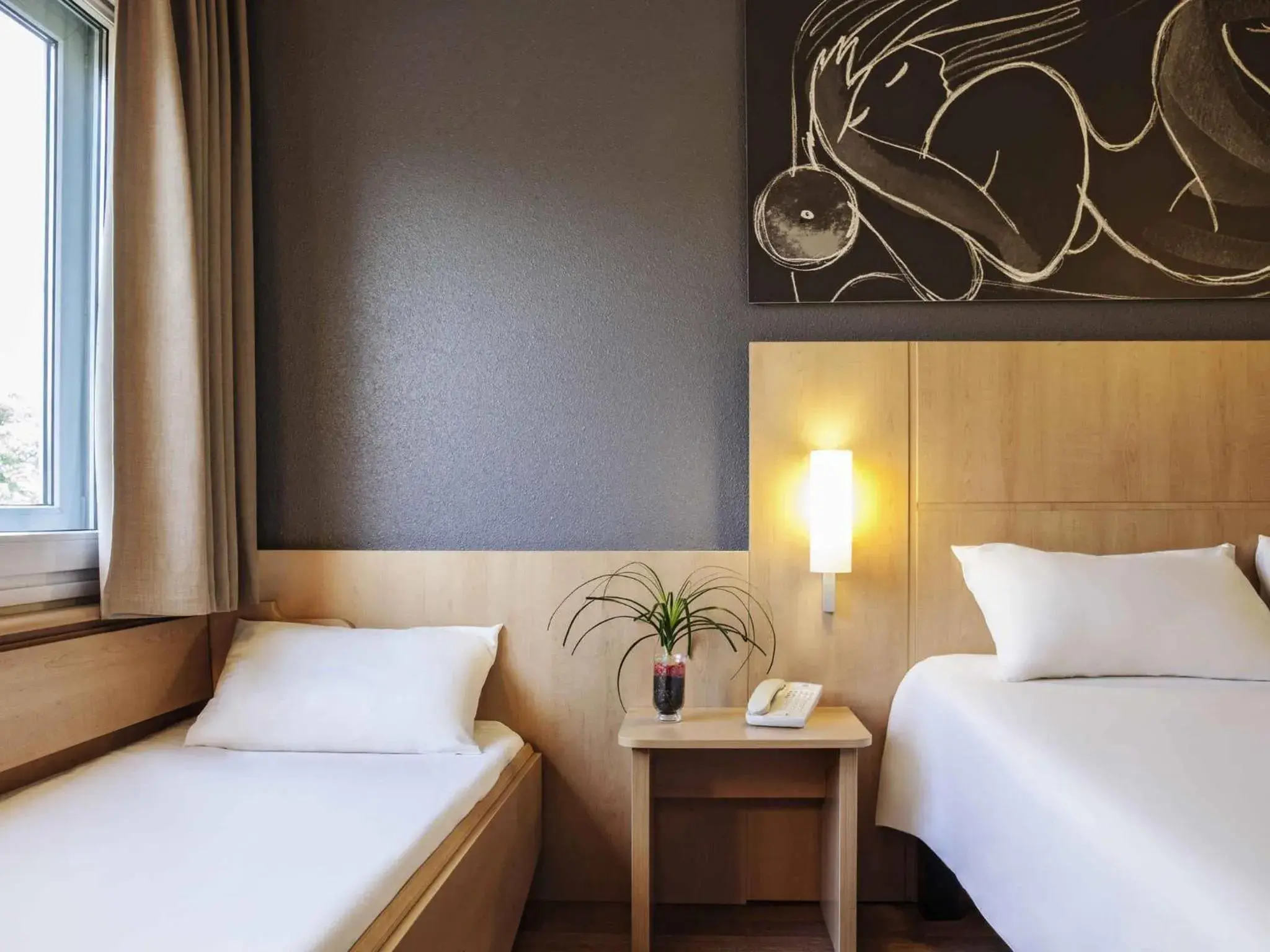 Bedroom, Bed in Ibis Cornella Bedroom, Bed in Ibis Cornella