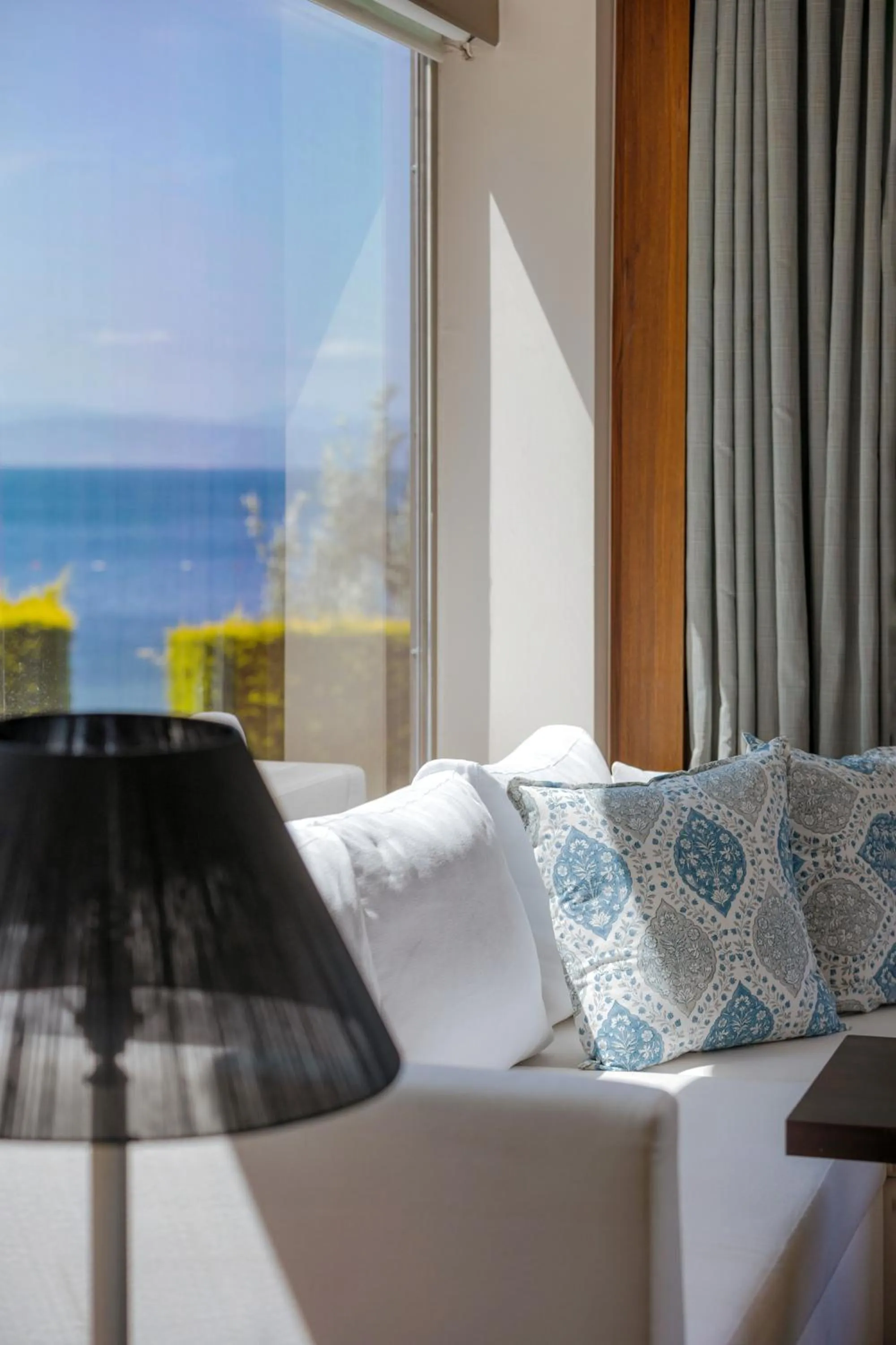 View (from property/room), Bed in Ortunc Hotel - Cunda Island (Adult Only)