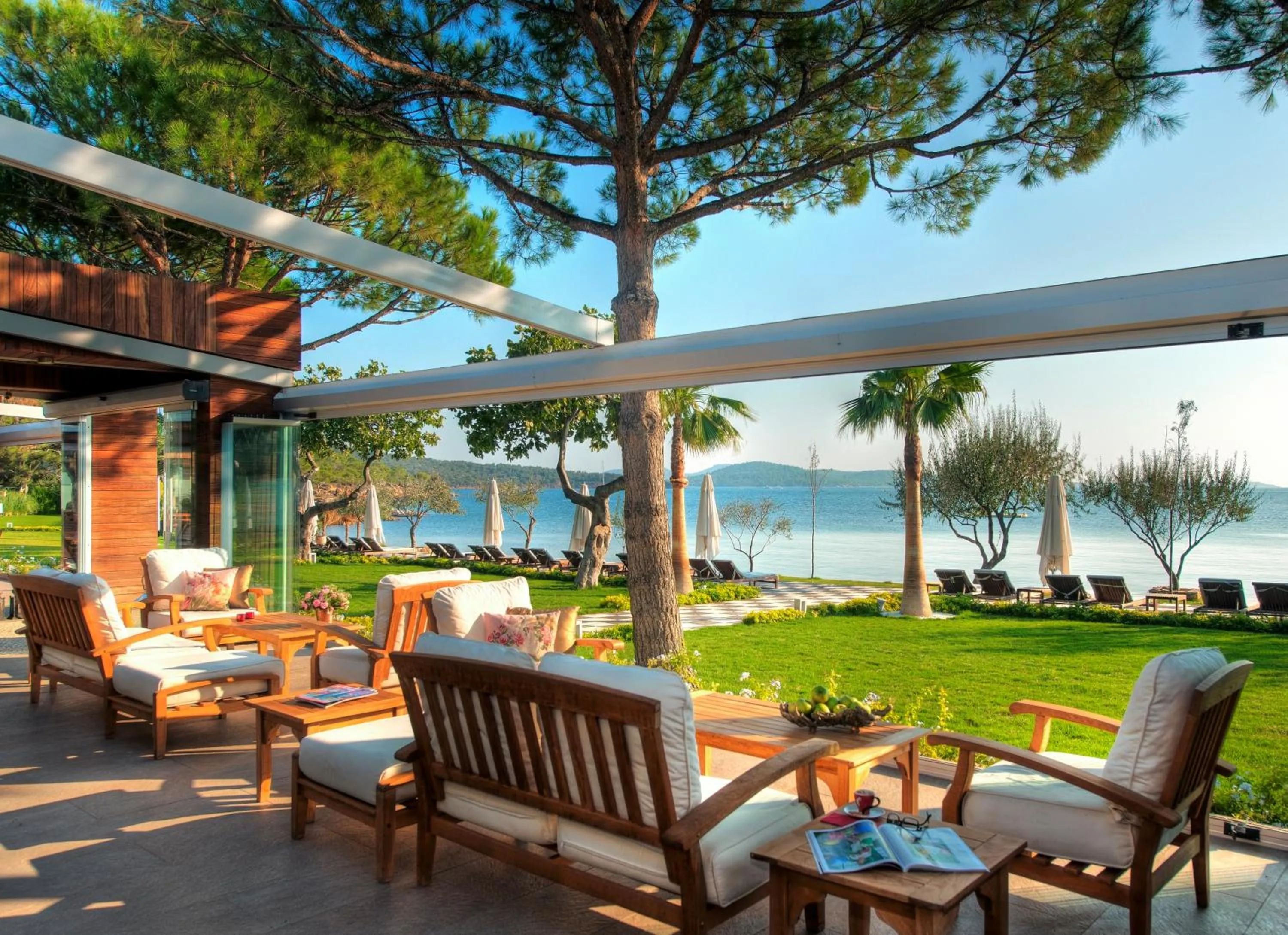 Garden in Ortunc Hotel - Cunda Island (Adult Only)