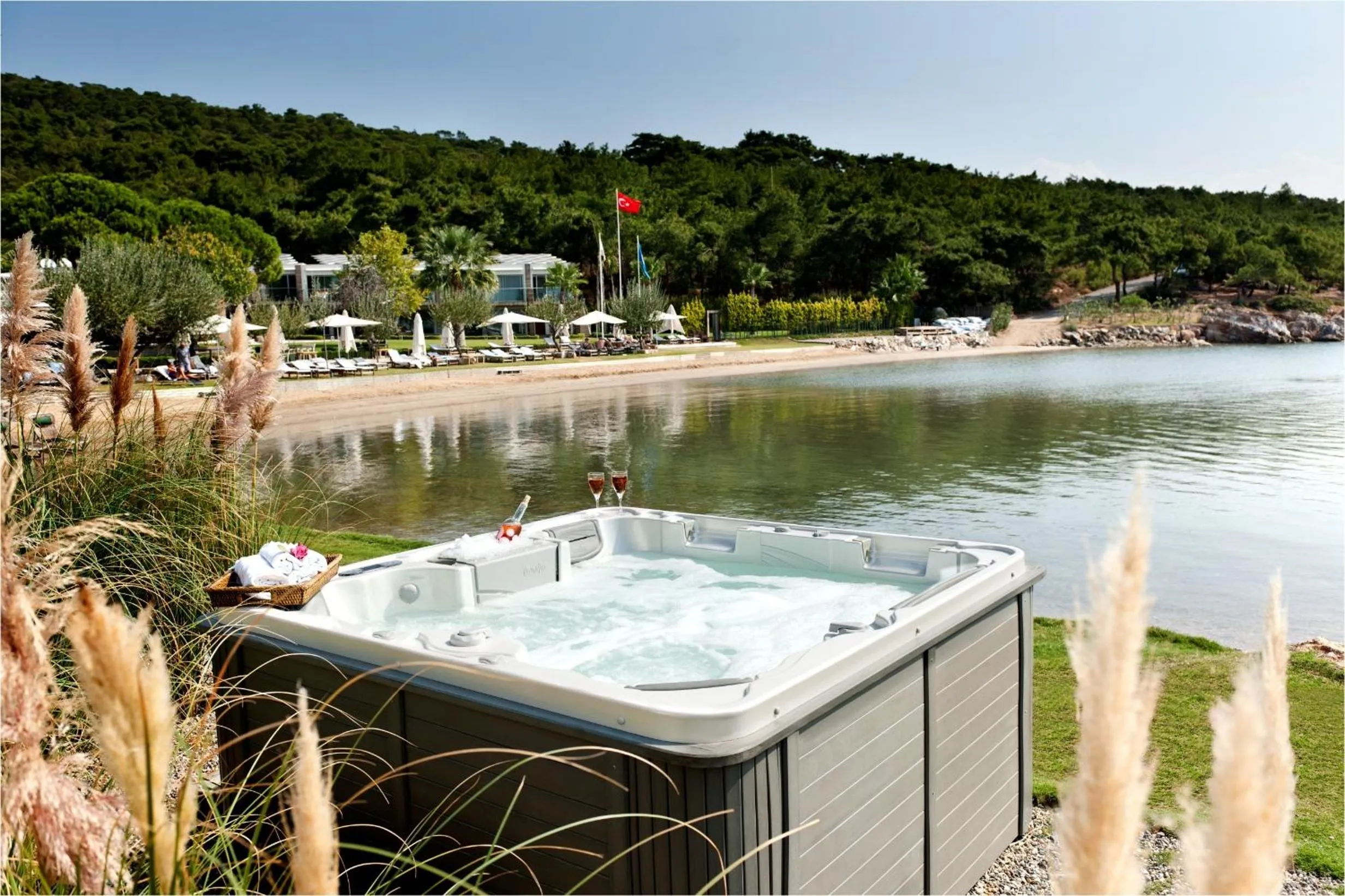 Sauna in Ortunc Hotel - Cunda Island (Adult Only)