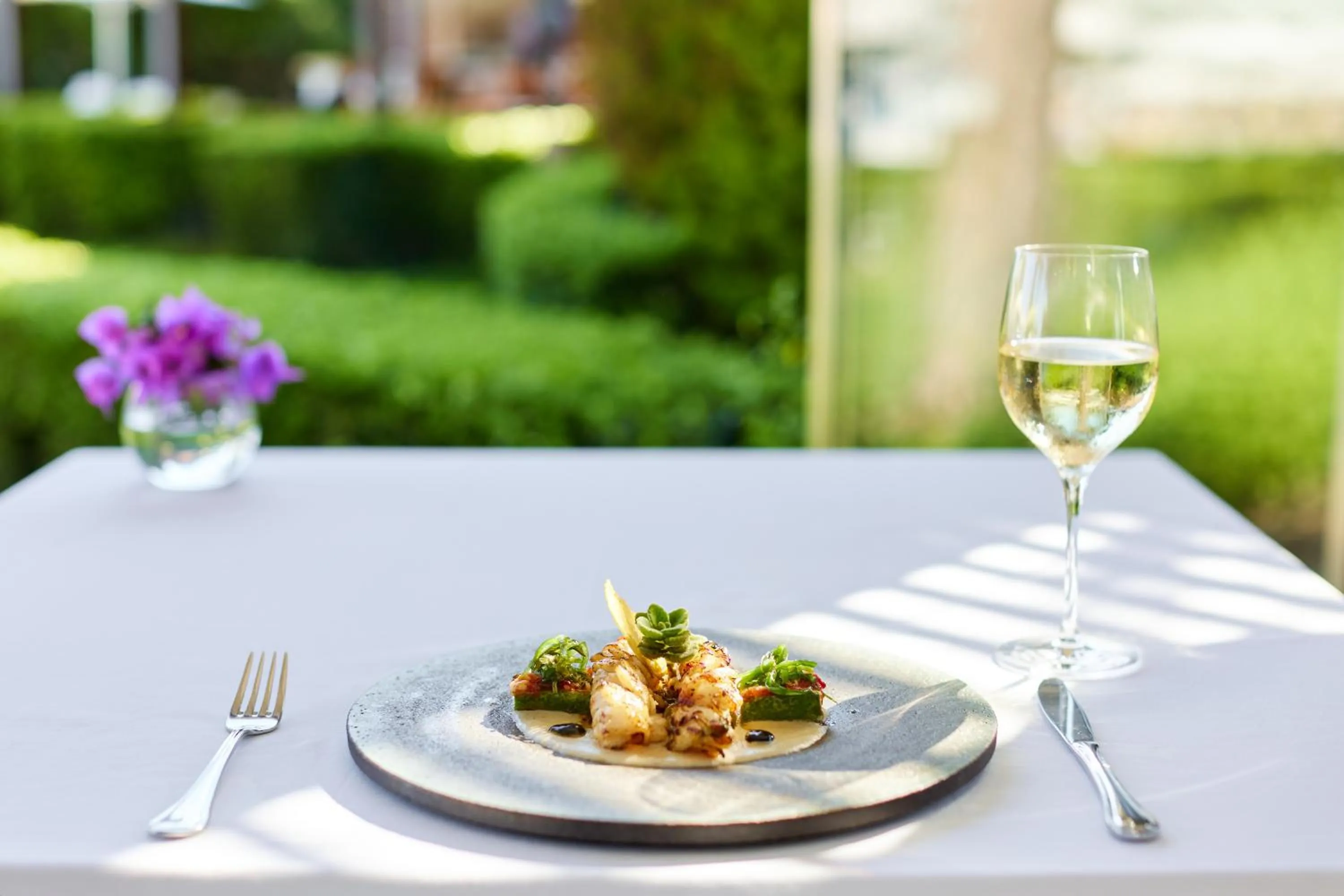 Restaurant/places to eat in Ortunc Hotel - Cunda Island (Adult Only)