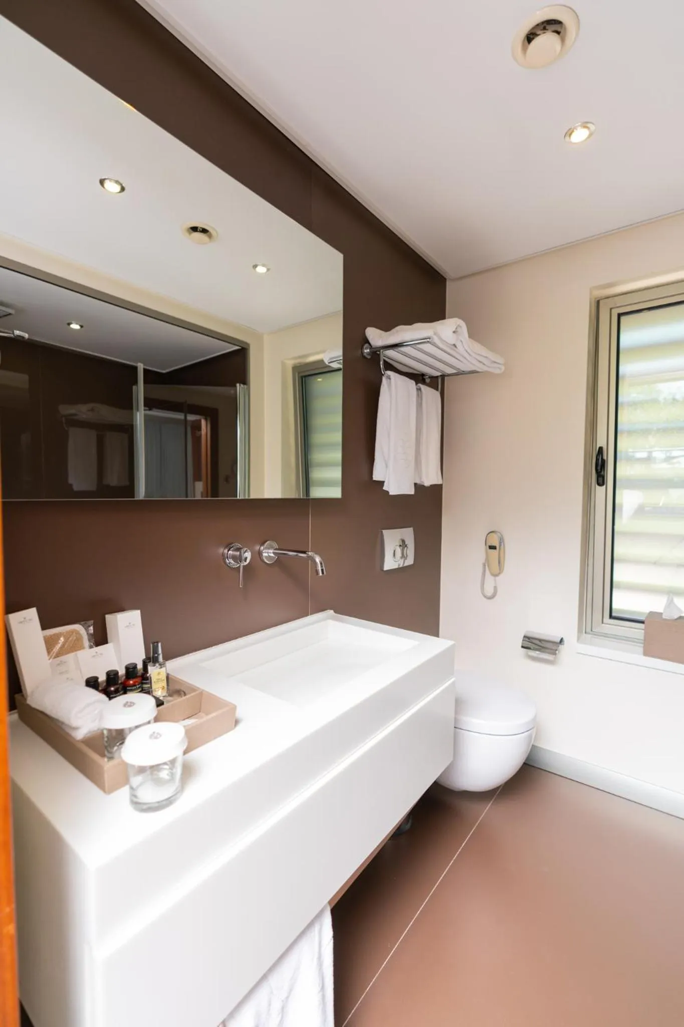 Toilet, Bed in Ortunc Hotel - Cunda Island (Adult Only)