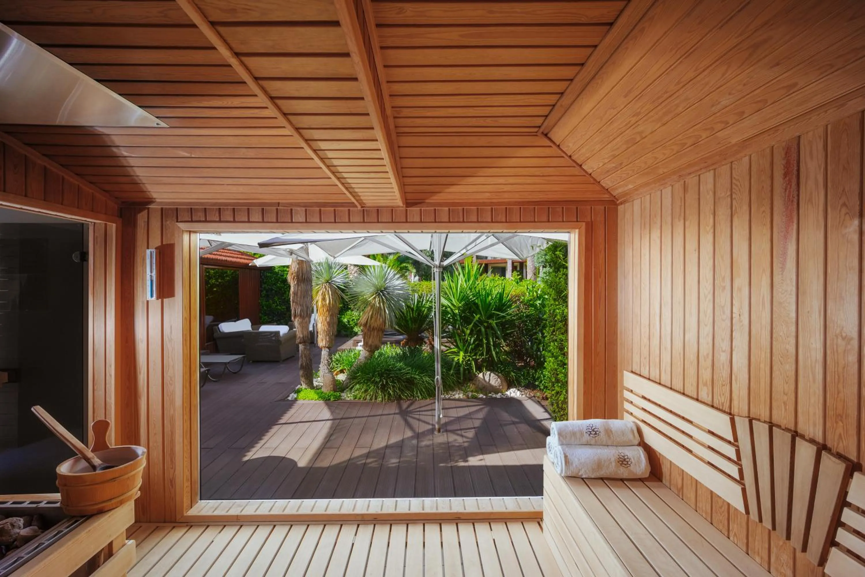 Sauna in Ortunc Hotel - Cunda Island (Adult Only)