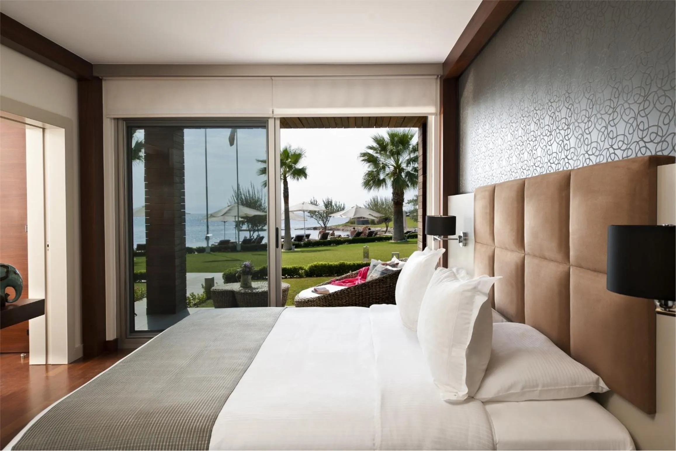 Bedroom, Bed in Ortunc Hotel - Cunda Island (Adult Only)