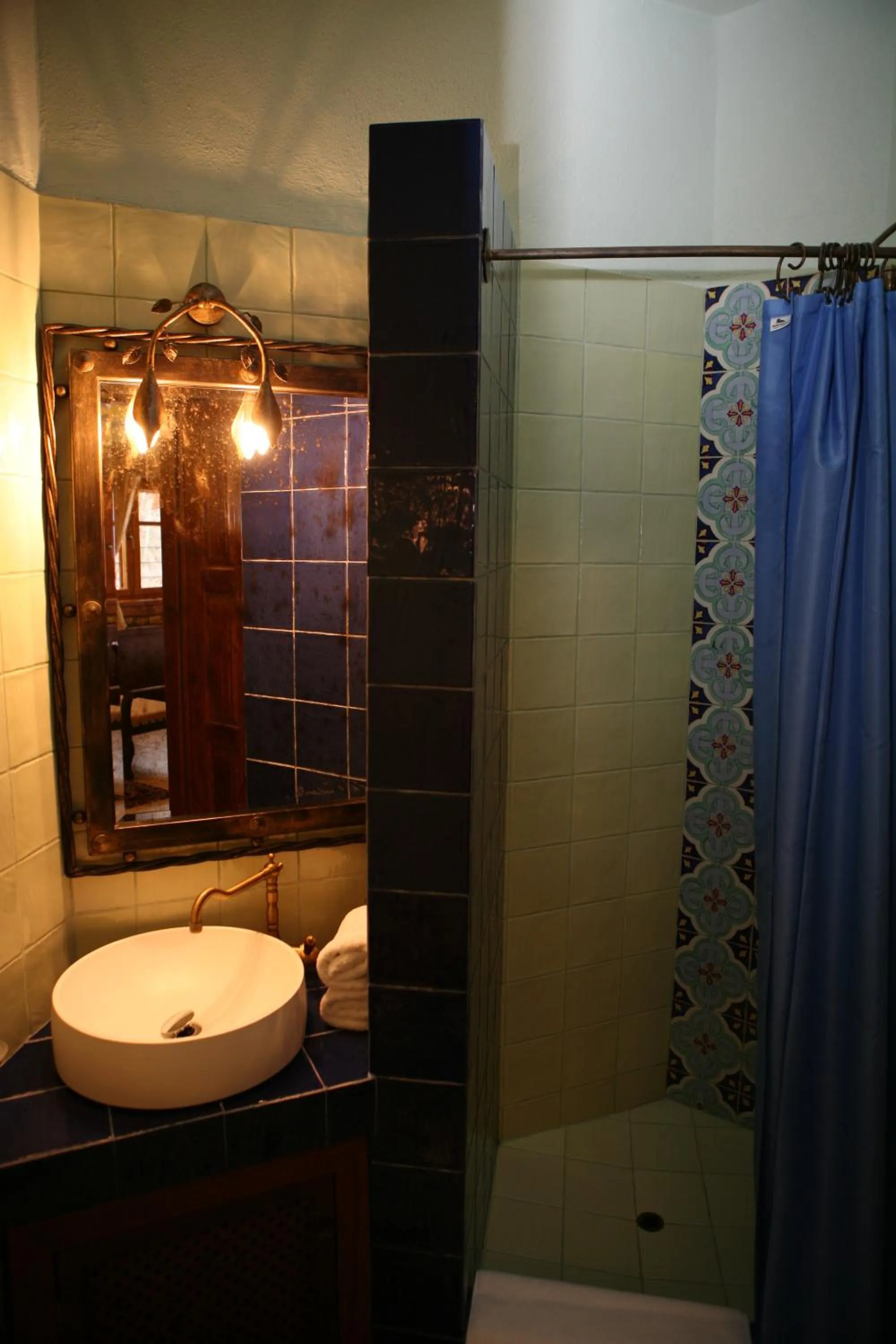 Shower in Roes Suites