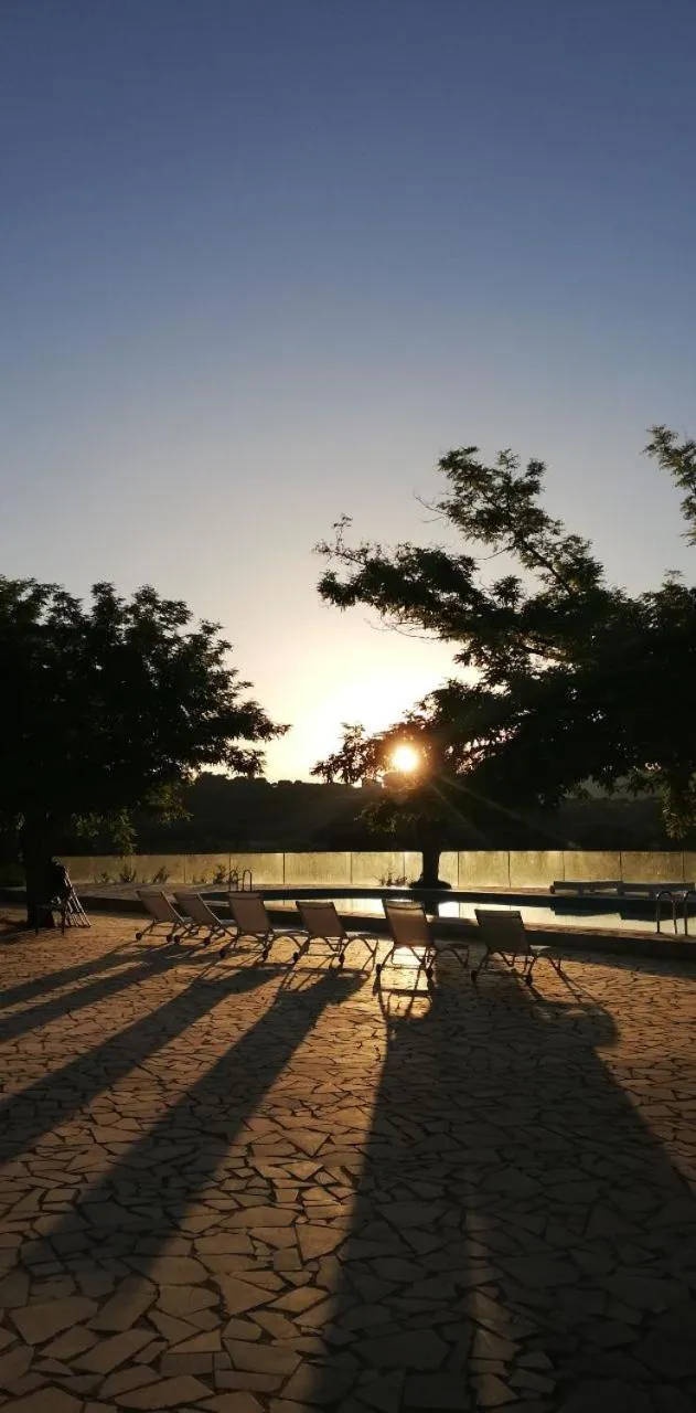 Pool view in Colle San Mauro