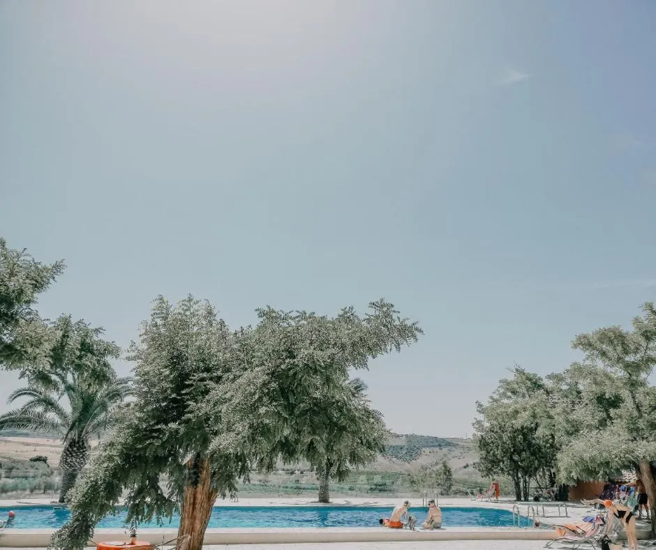 Pool view in Colle San Mauro