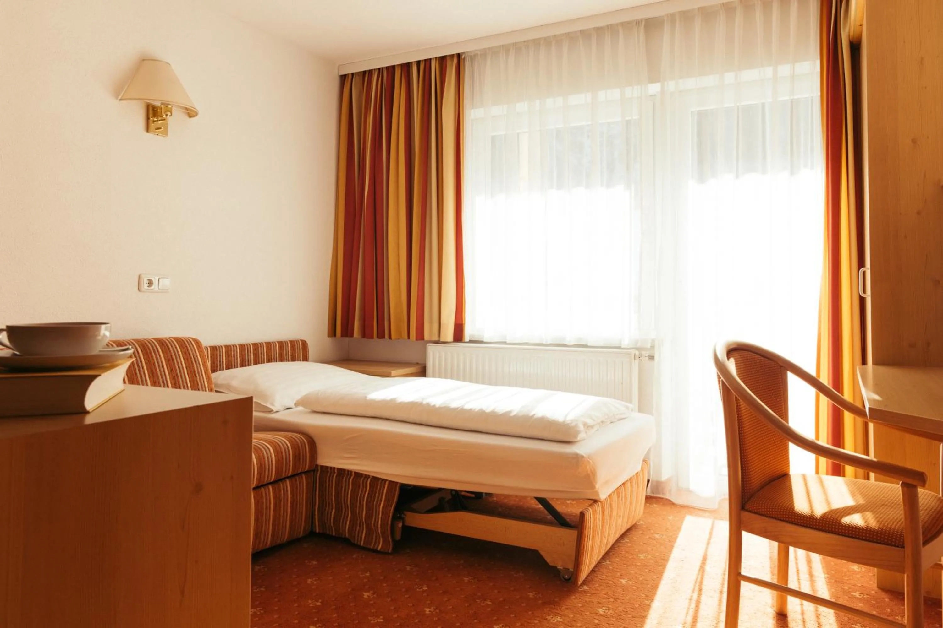 Bed in Hotel Nassereinerhof