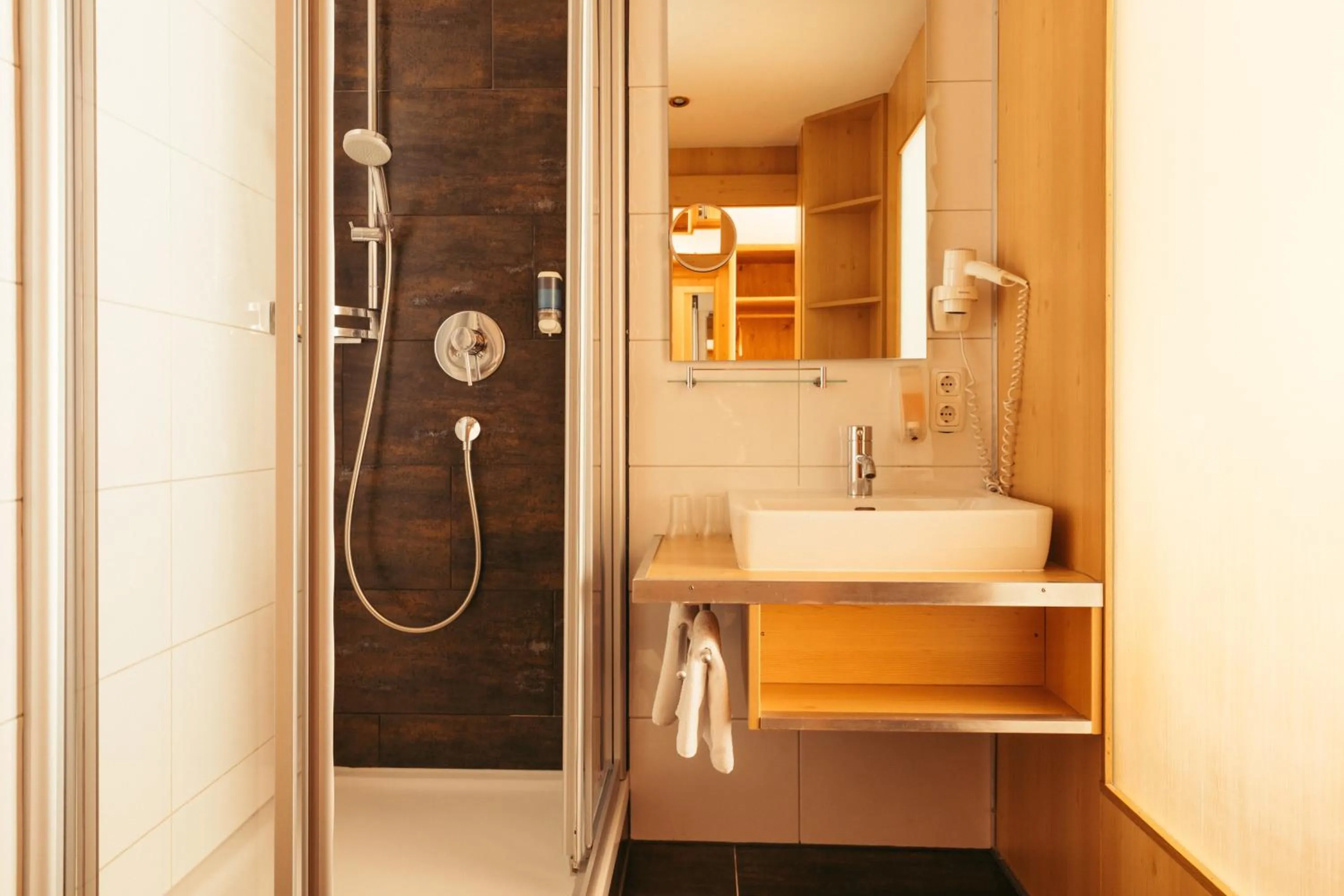 Bathroom in Hotel Nassereinerhof