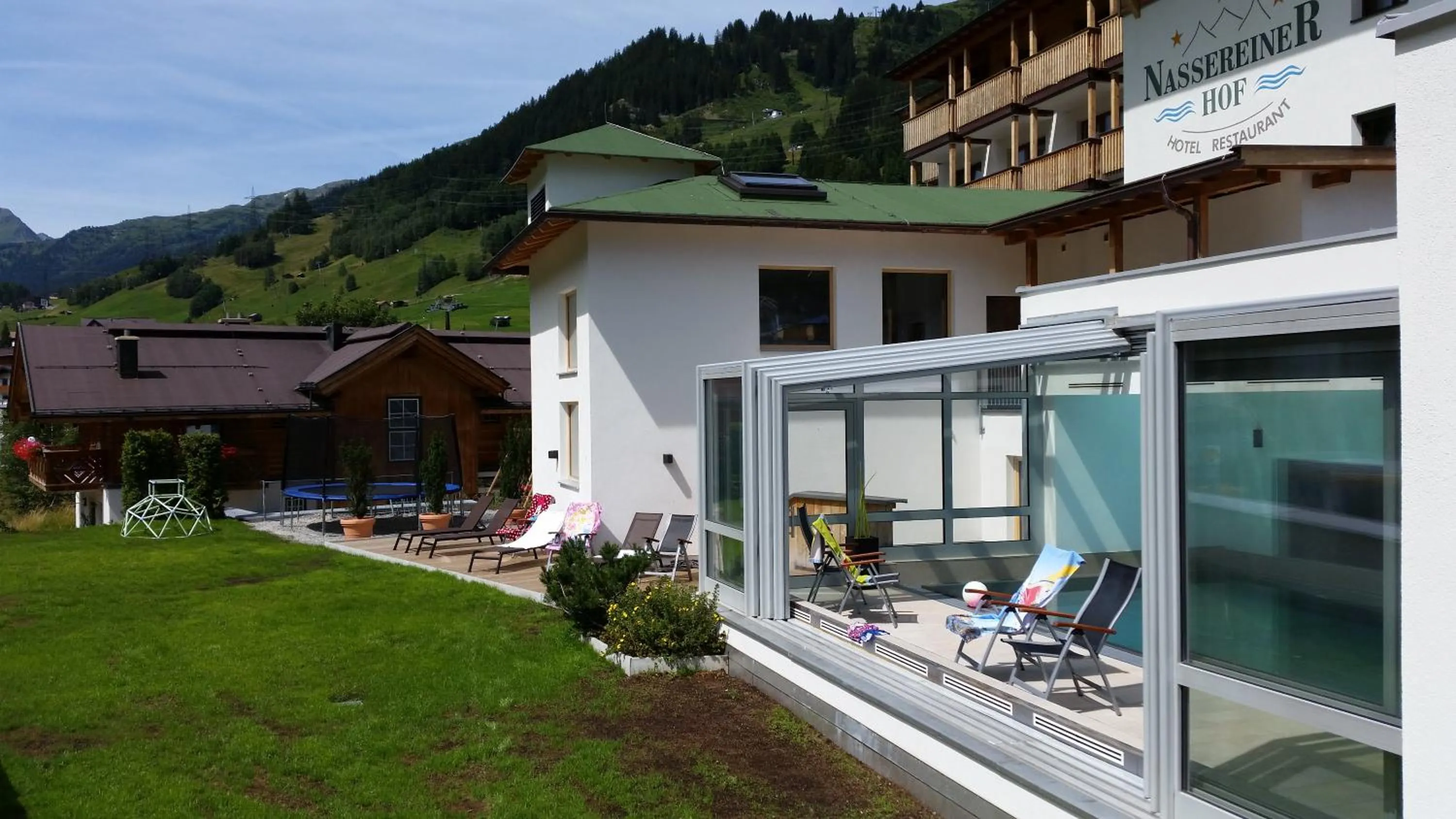 Spa and wellness centre/facilities in Hotel Nassereinerhof