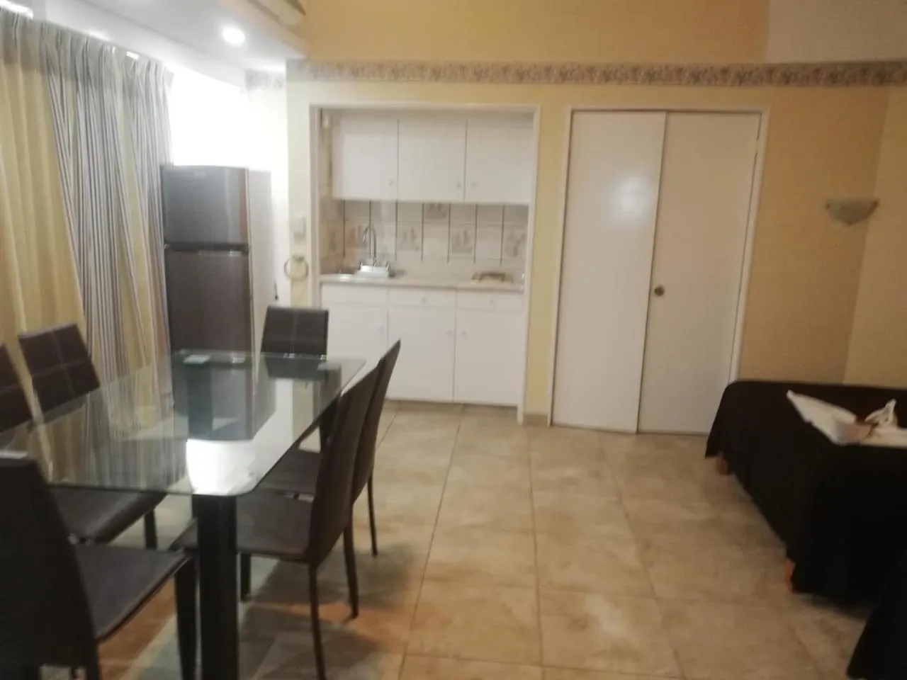 Kitchen or kitchenette in Hotel Las Torres Gemelas Acapulco