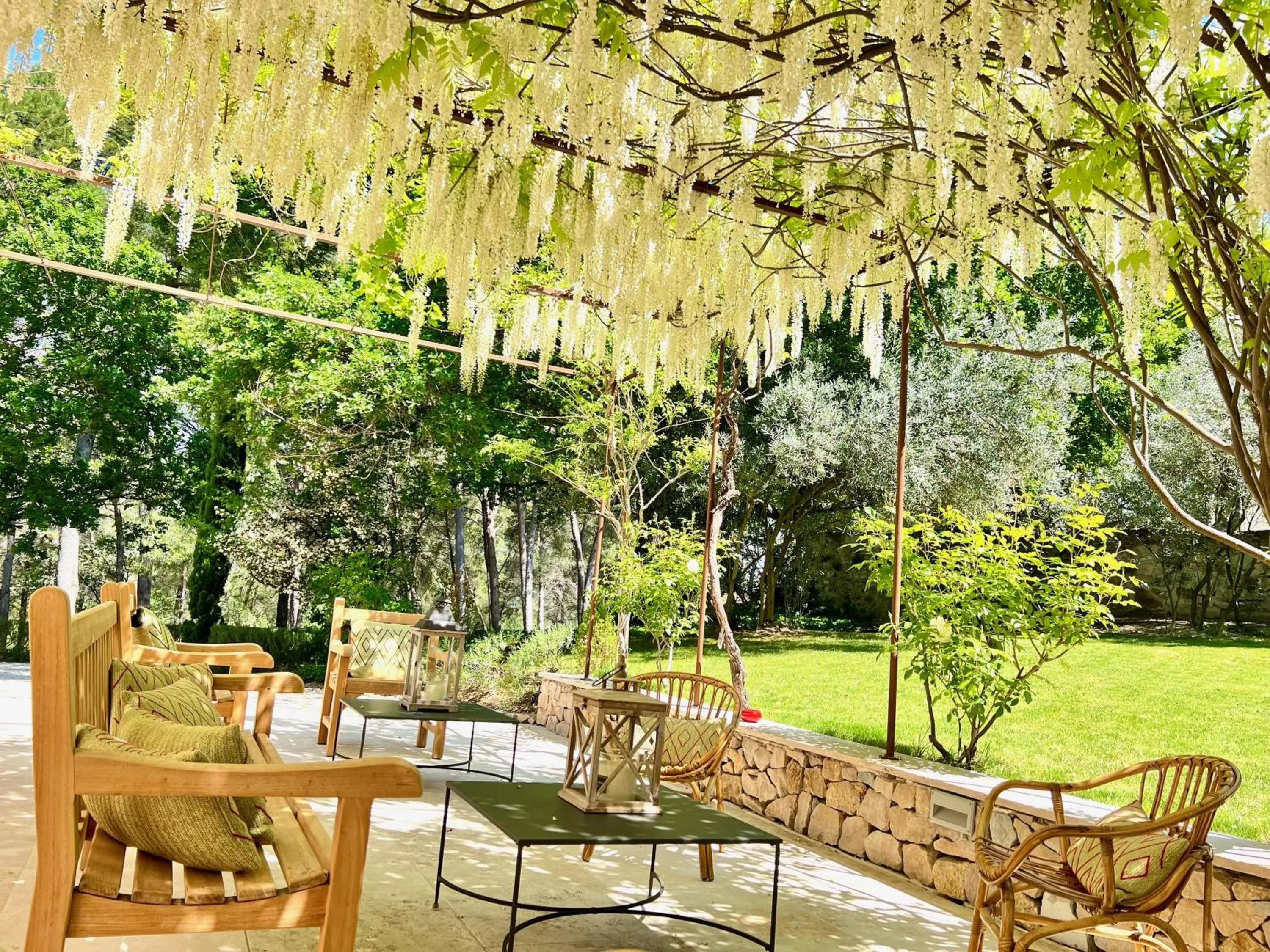 Patio in Domaine de Saint Clair