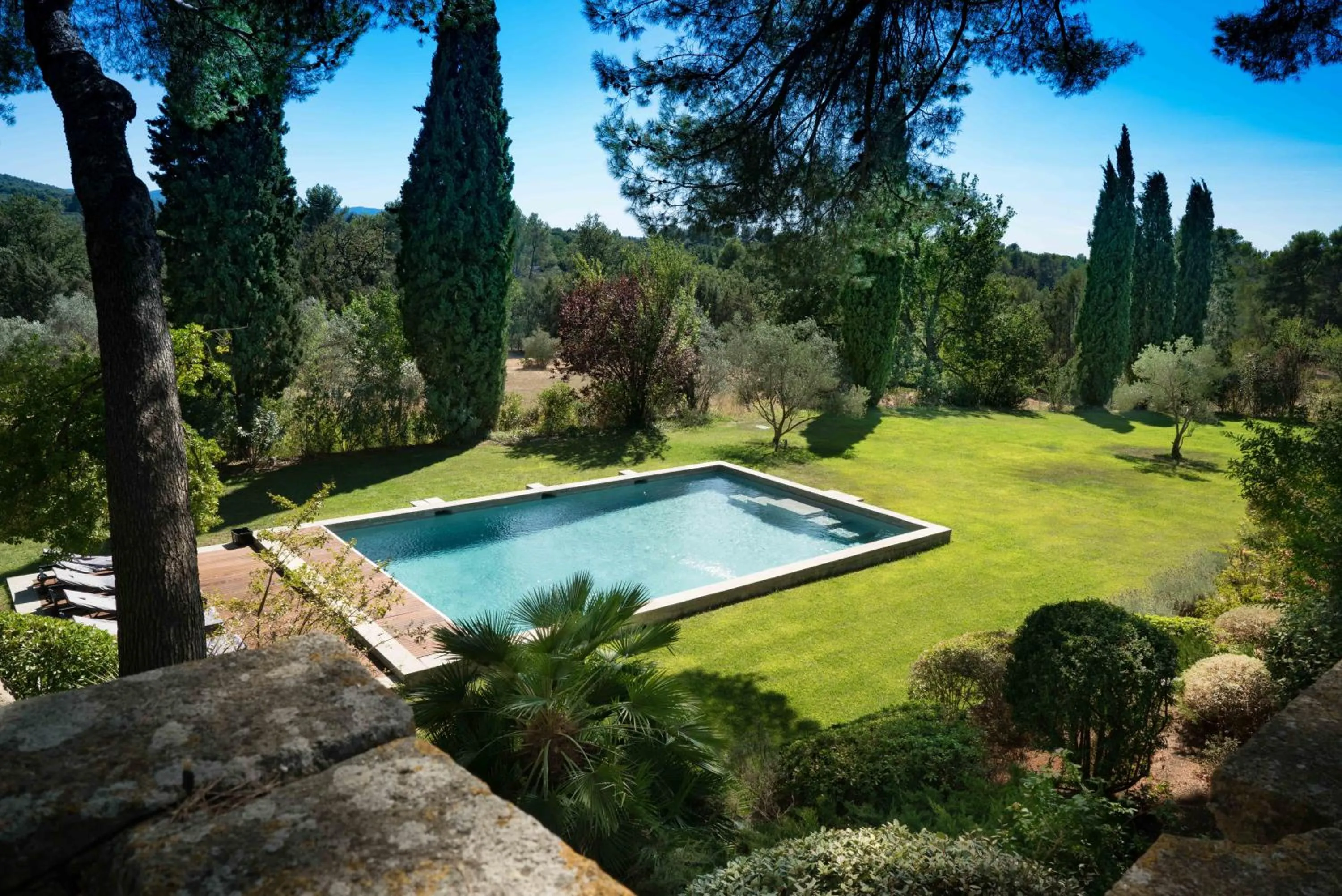 Swimming pool in Domaine de Saint Clair