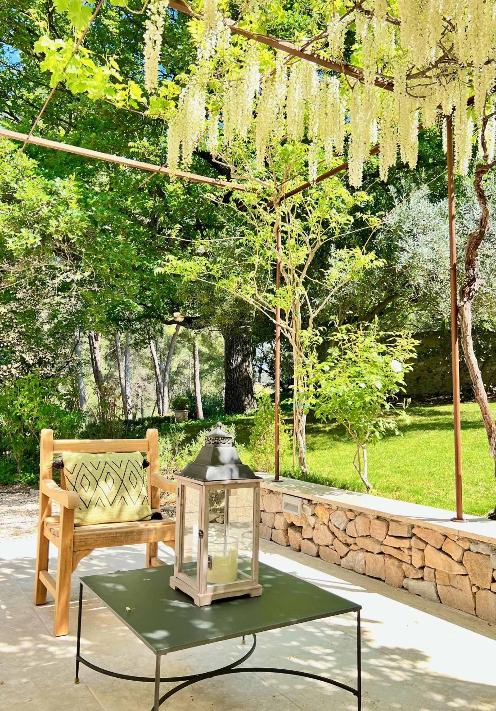 Patio in Domaine de Saint Clair