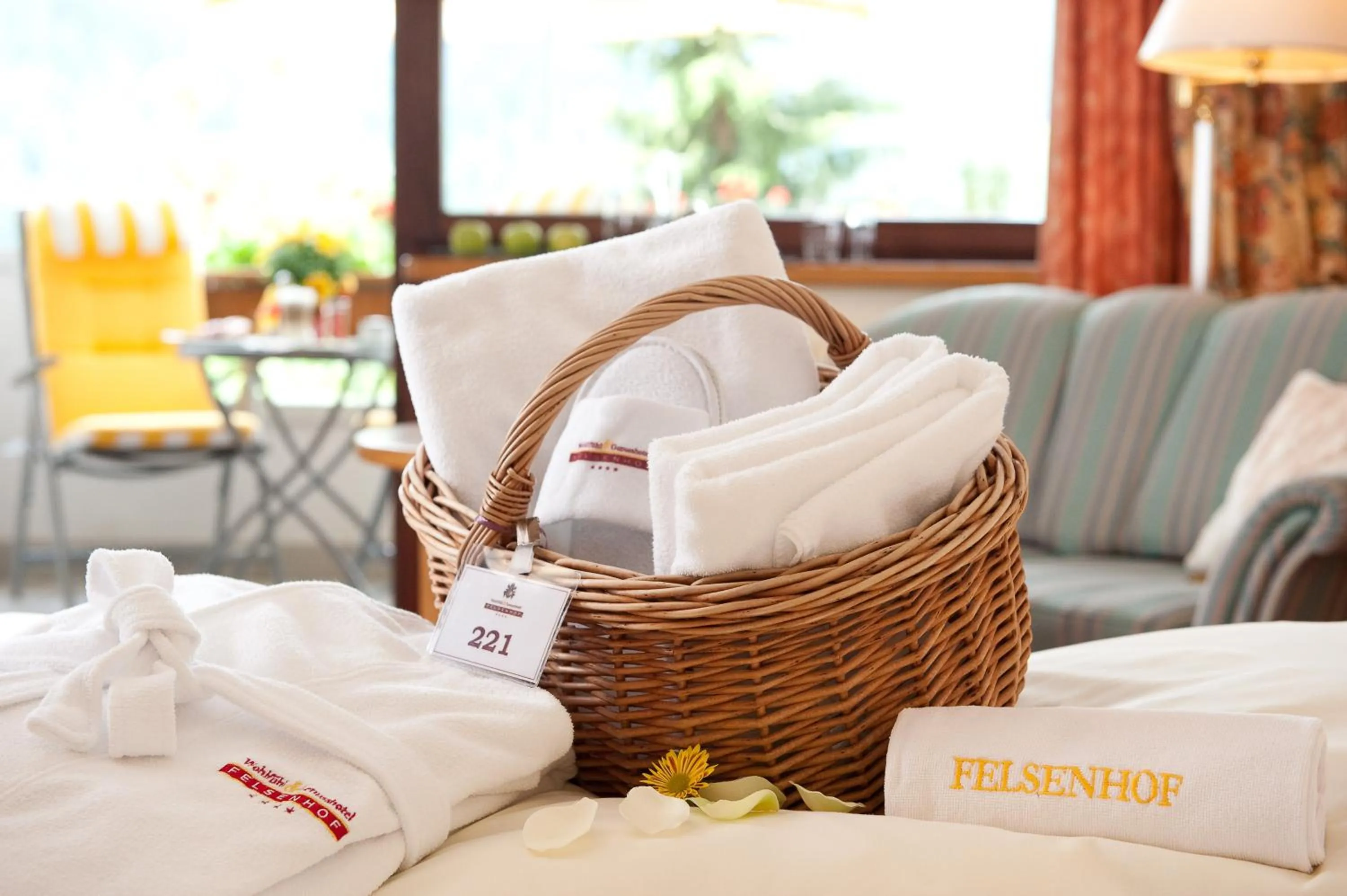 Living room in Wohlfühl & Genusshotel Felsenhof