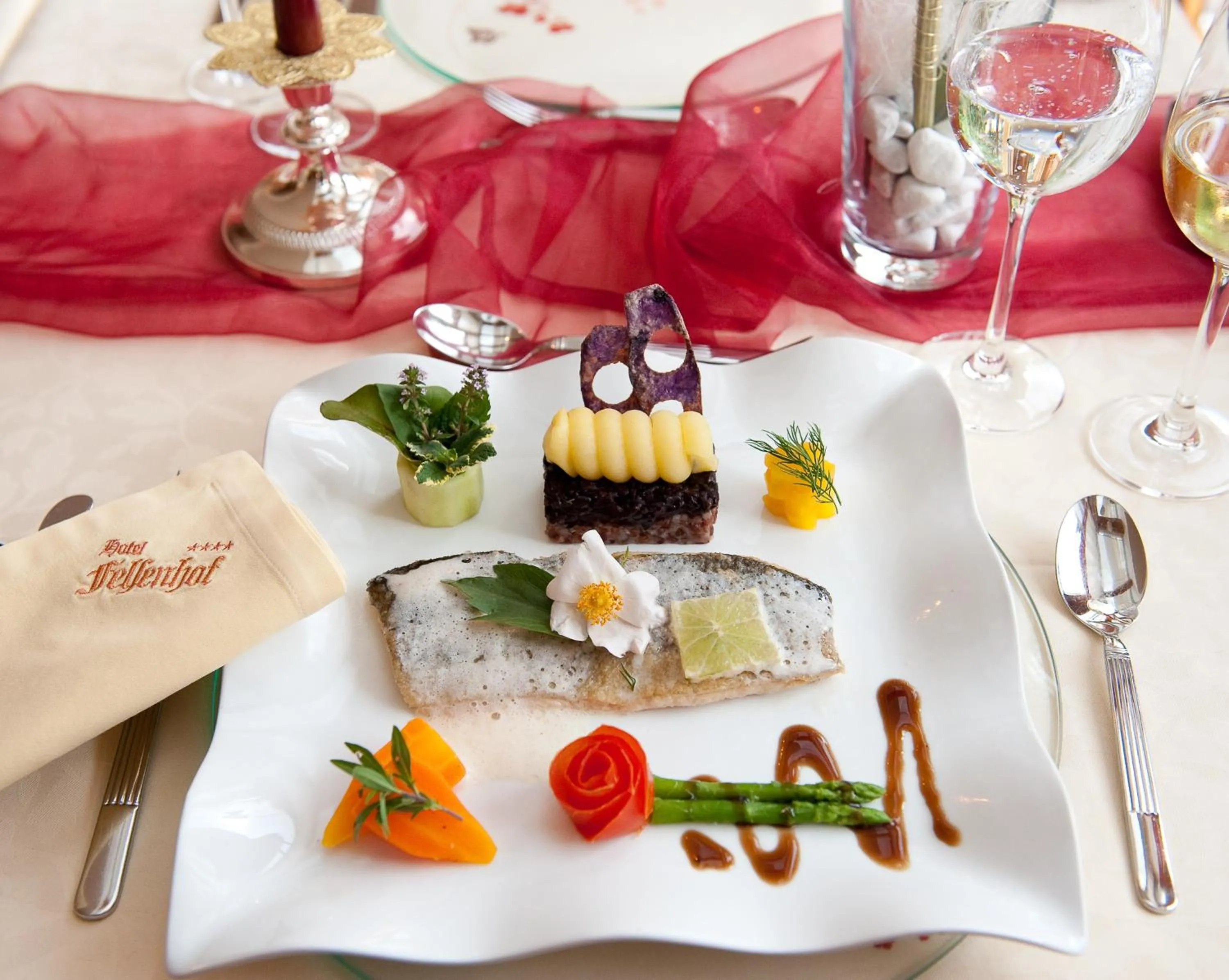 Food close-up in Wohlfühl & Genusshotel Felsenhof