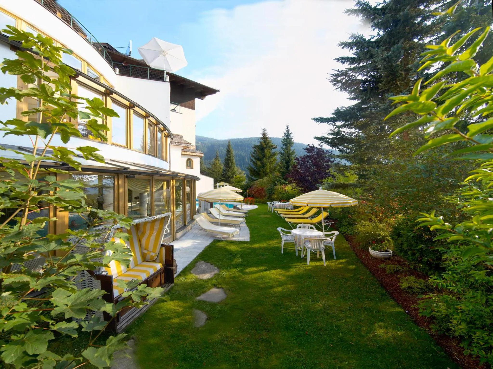 Garden in Wohlfühl & Genusshotel Felsenhof