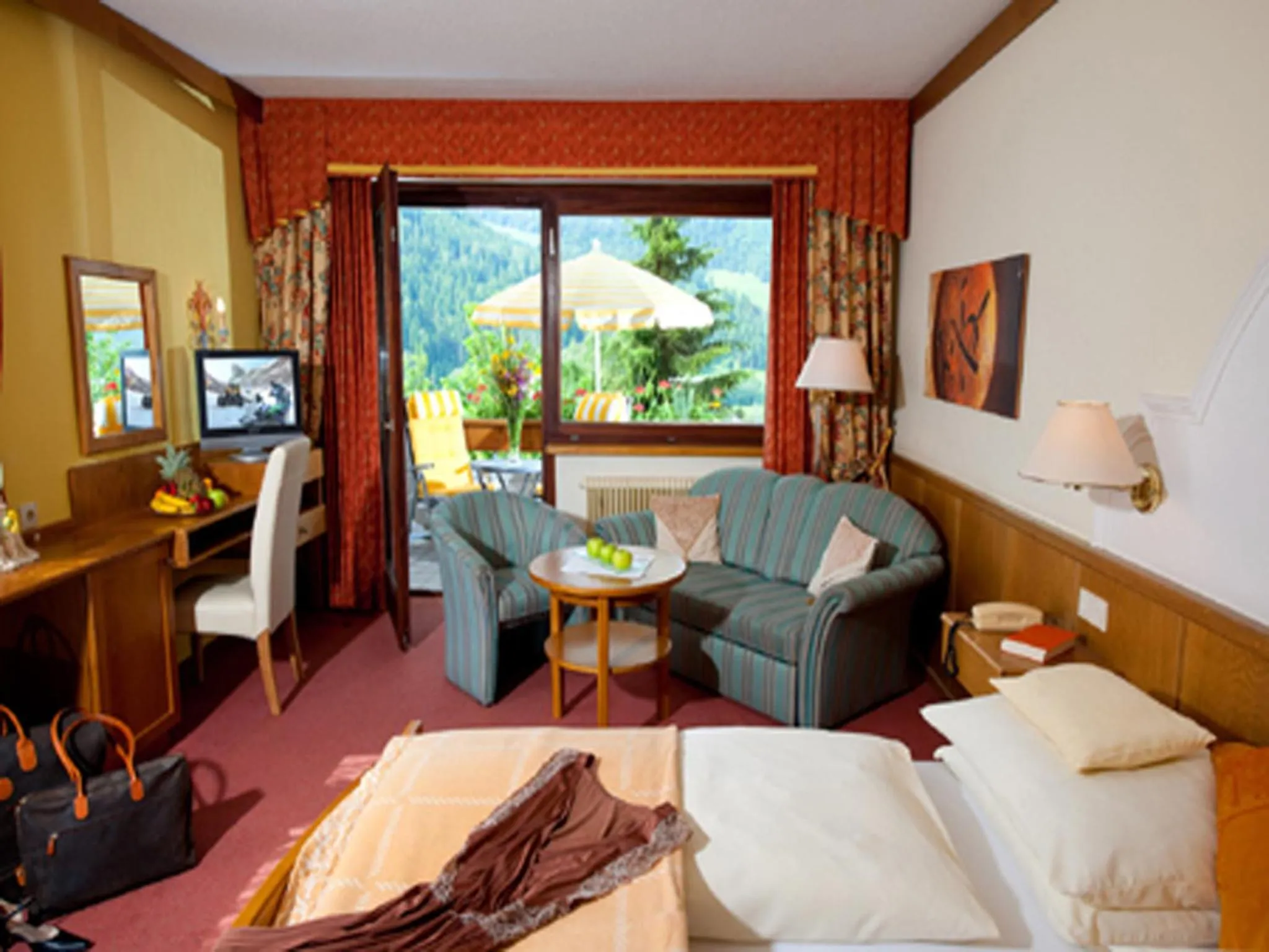 Bed in Wohlfühl & Genusshotel Felsenhof