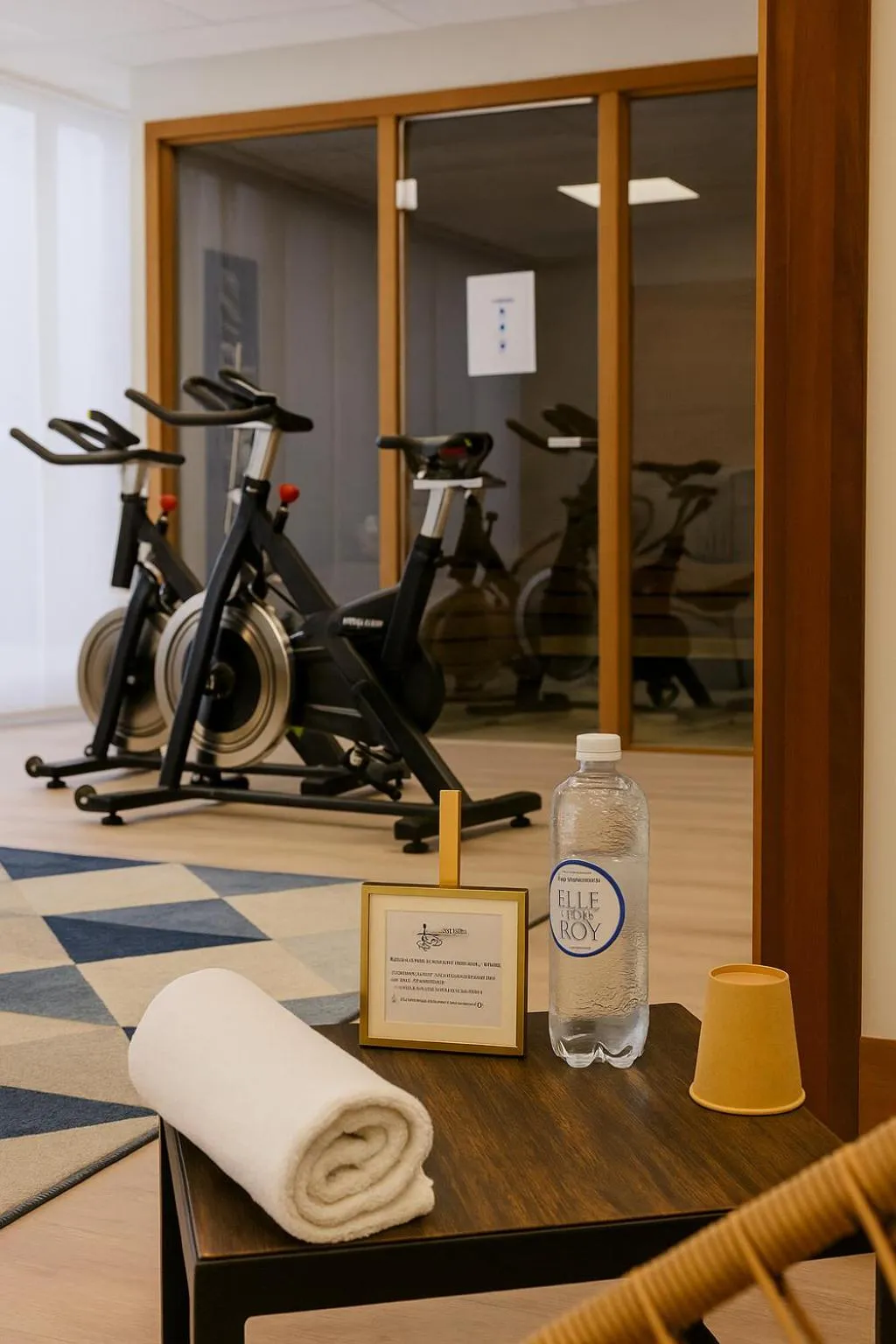 Fitness centre/facilities in Grand Hôtel Du Nord