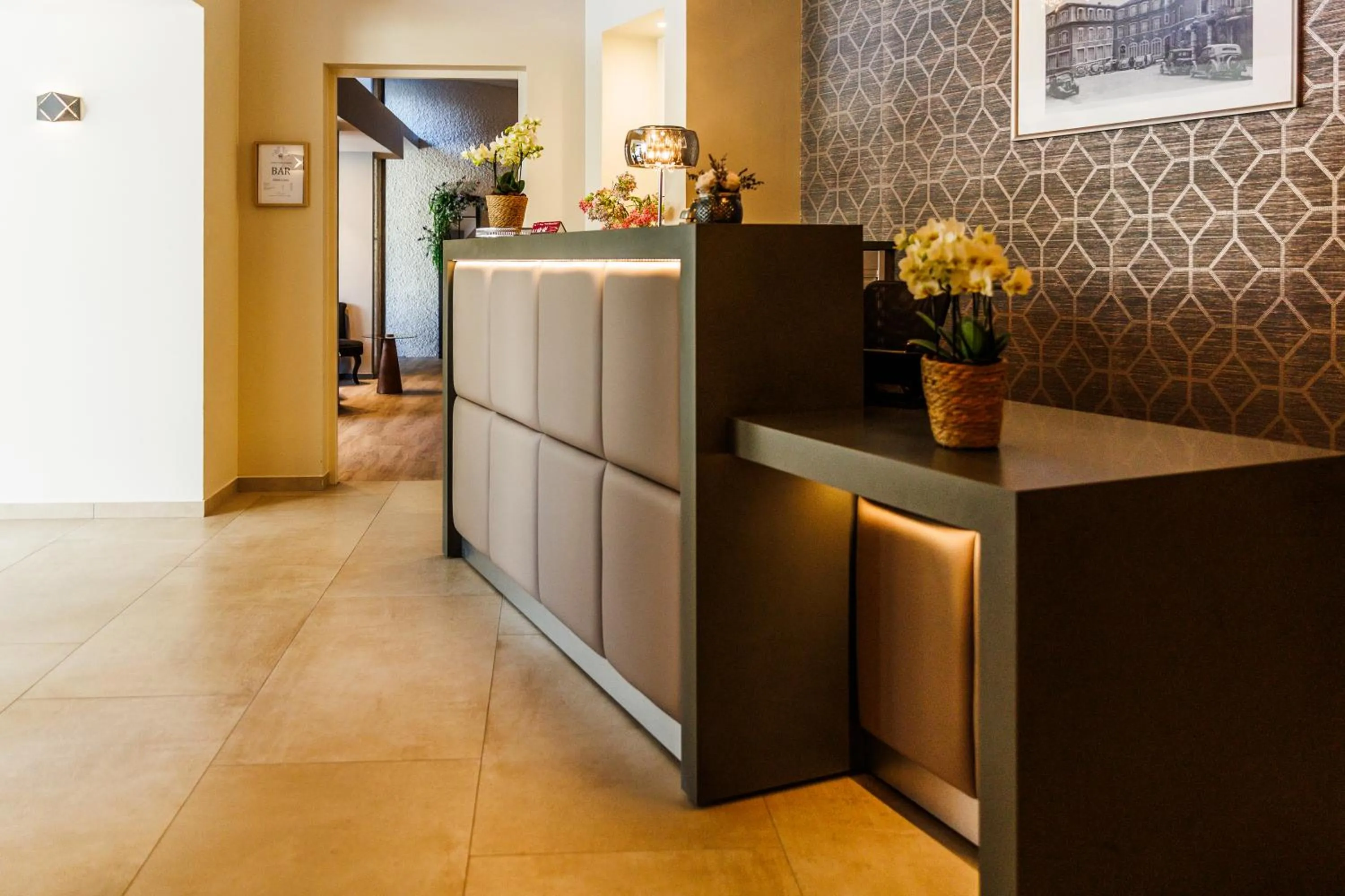 Lobby or reception in Grand Hôtel Du Nord