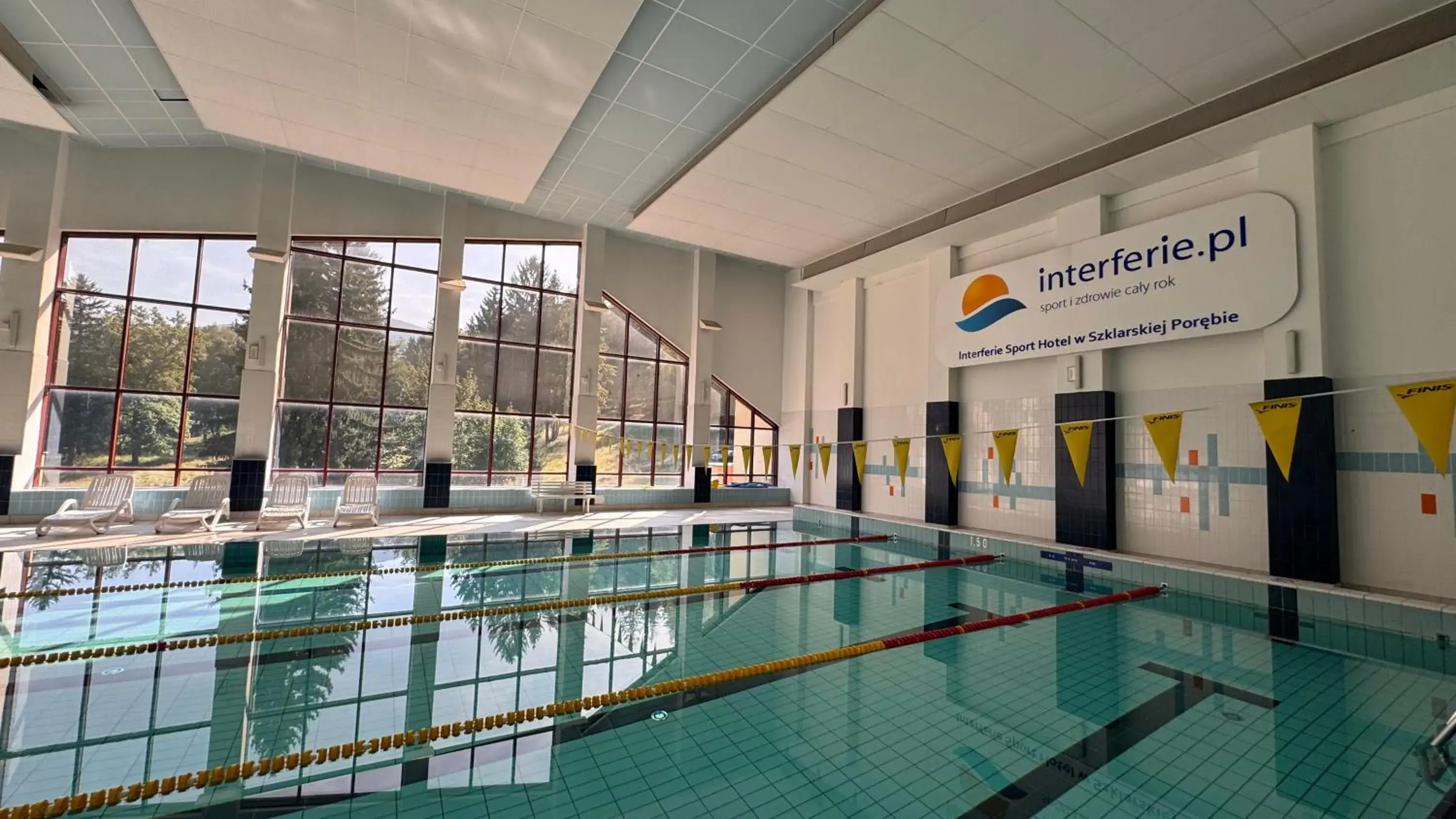 Swimming pool in Interferie Sport Hotel Bornit Swimming pool in Interferie Sport Hotel Bornit